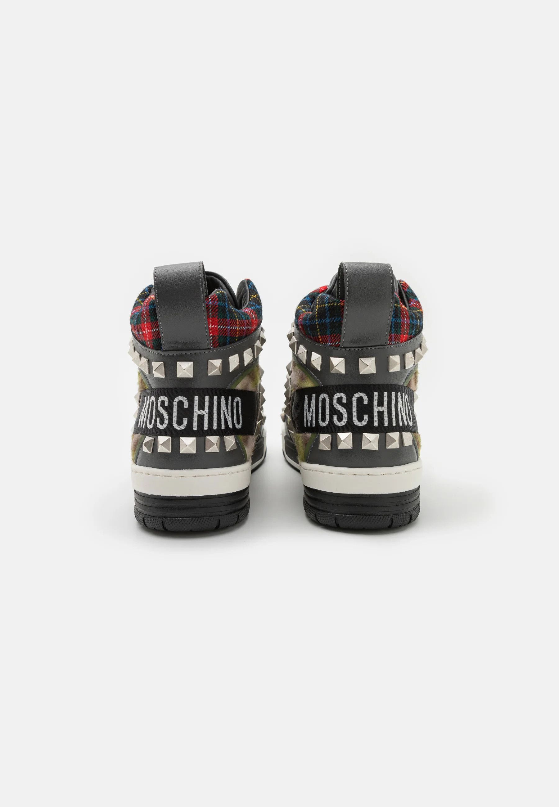 Moschino o1y0225 Hi-Top Sneakers in Multicolor Size US 10 / EU 43 - 4 Thumbnail