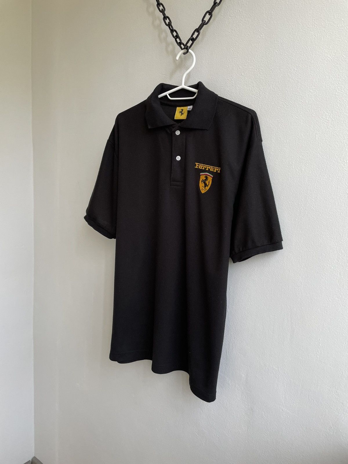 Ferrari Rare Ferrari 1994 90s Vintage Polo T Shirt Tee F1 Formula 1 Size US XL / EU 56 / 4 - 7 Thumbnail