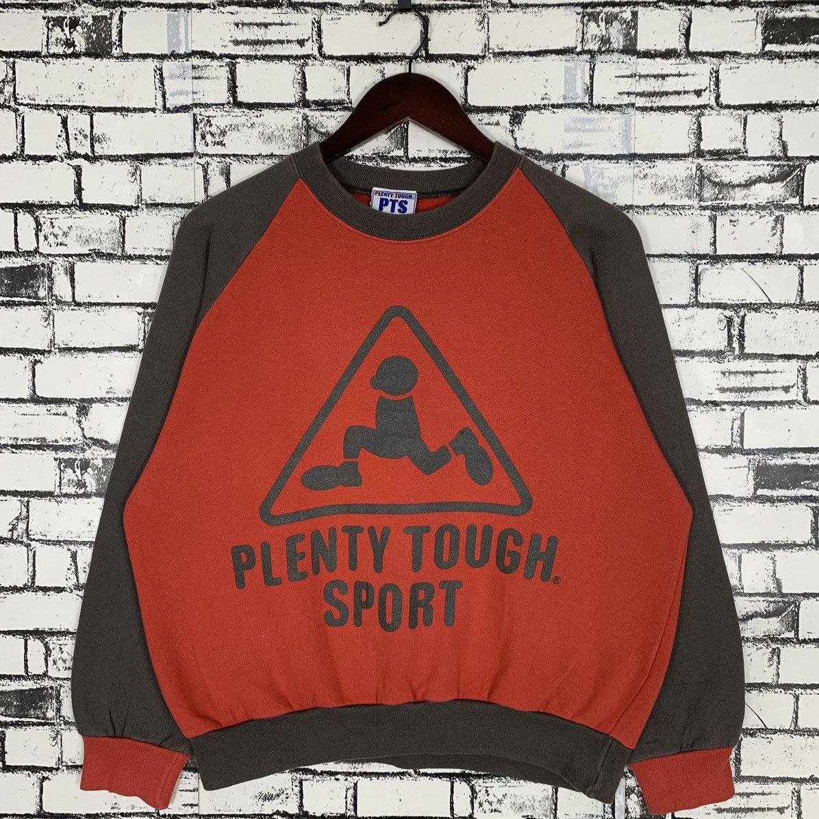 image of Vintage Plenty Touch Sport Sweatshirt Plenty Touch Crewneck in Red, Women's (Size Small)