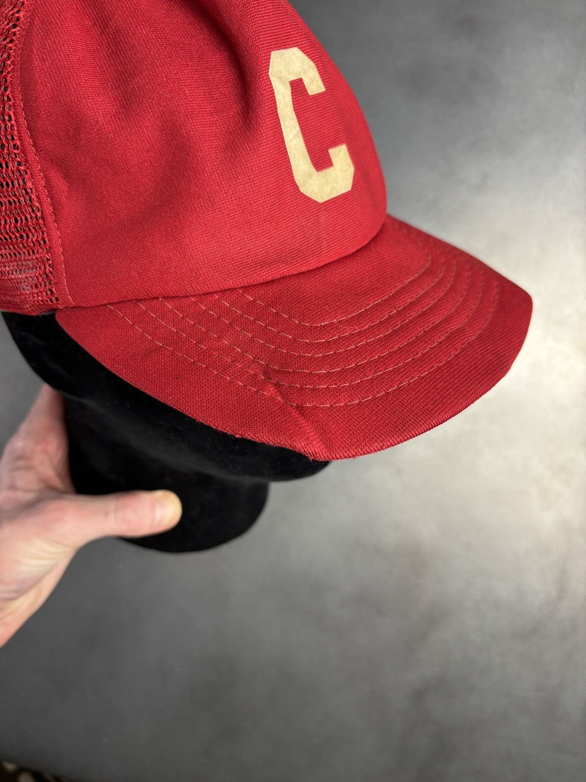 New Era × Vintage 1970s New Era Baseball Cap 80s Vintage Trucker Hat Mesh Snap Size ONE SIZE - 9 Thumbnail