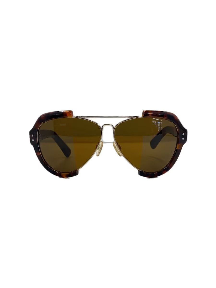 Maison Margiela Tortoiseshell Half Frame Sunglasses Size ONE SIZE - 1 Thumbnail