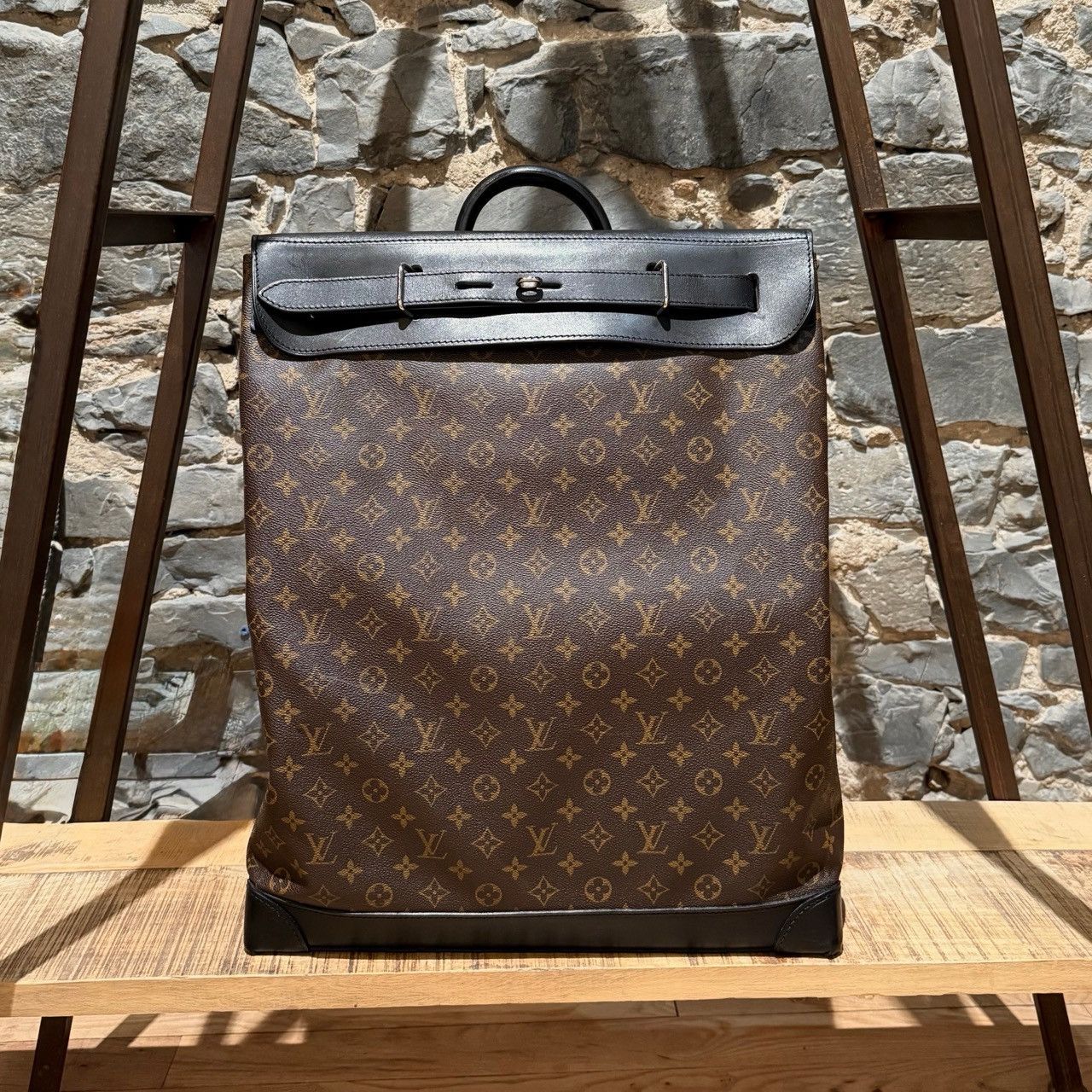 Louis Vuitton Louis Vuitton 2009 Macassar Monogram Steamer 45 Bag Size ONE SIZE - 2 Thumbnail