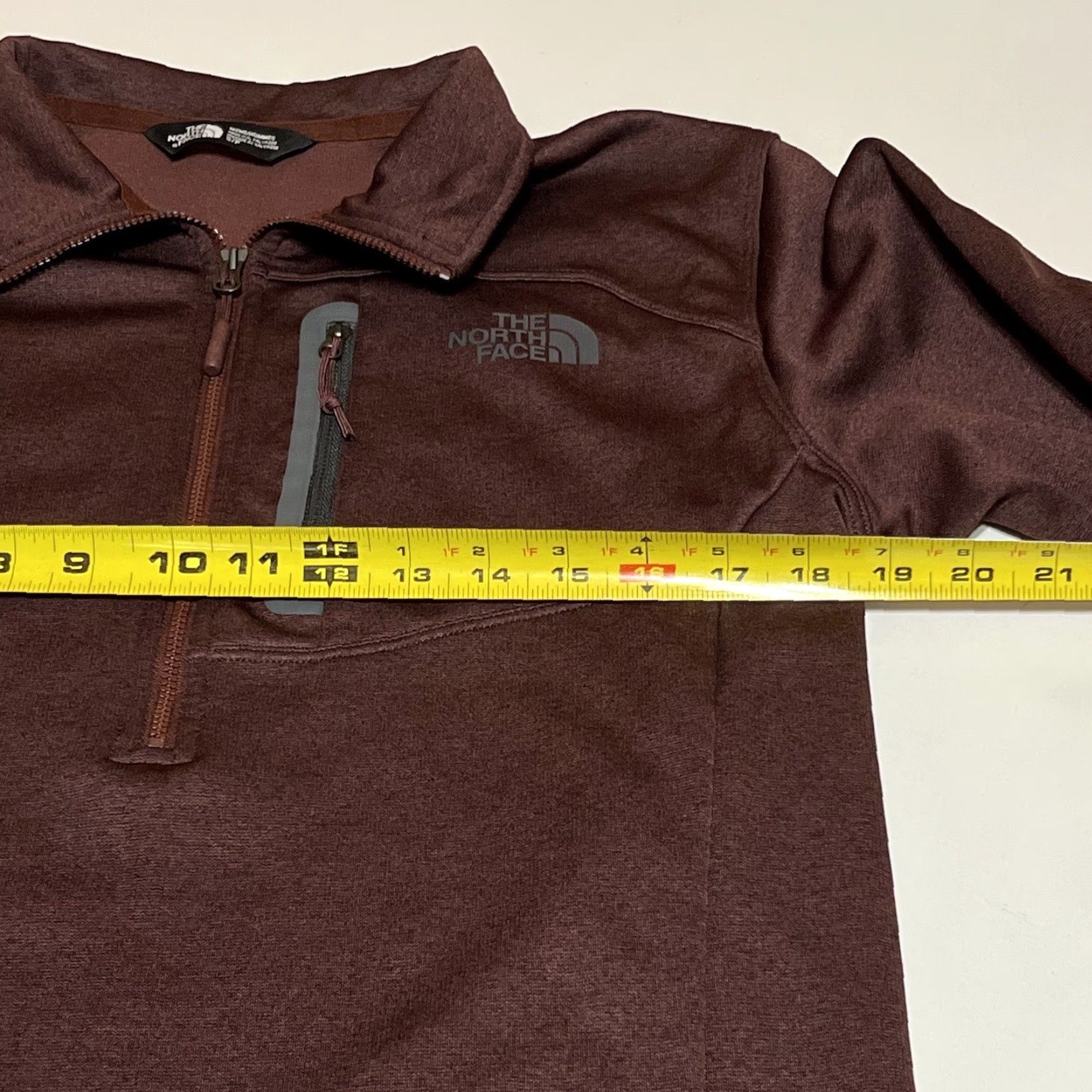 The North Face The North Face Jacket Mens S 1/4 Zip Pullover Mock Neck Logo Red Windbreaker Casual Regular Fit Size US S / EU 44-46 / 1 - 6 Thumbnail