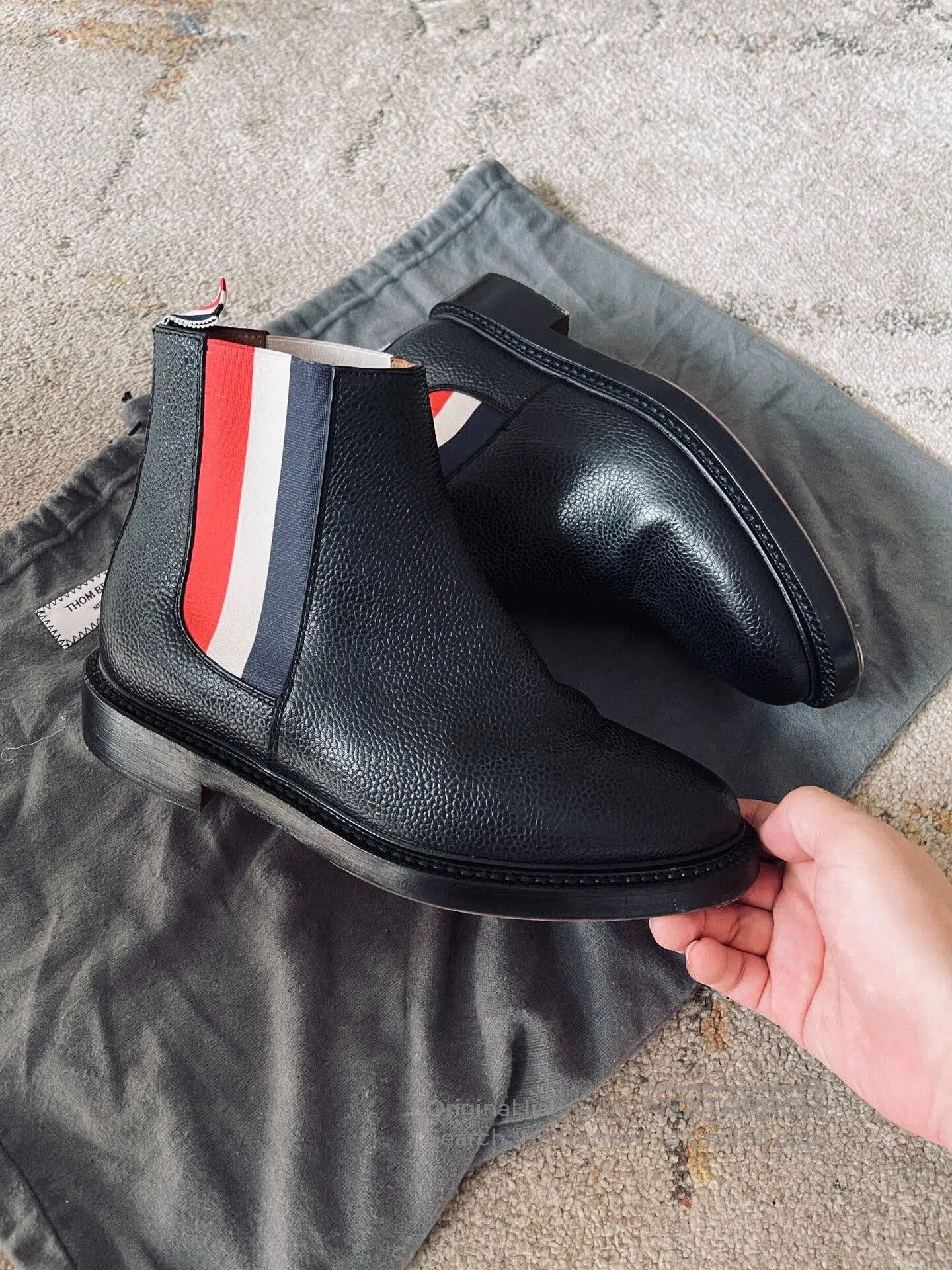 Thom Browne Thom Browne Chelsea Boots Classic Design. Size US 6 / EU 39 - 2 Thumbnail