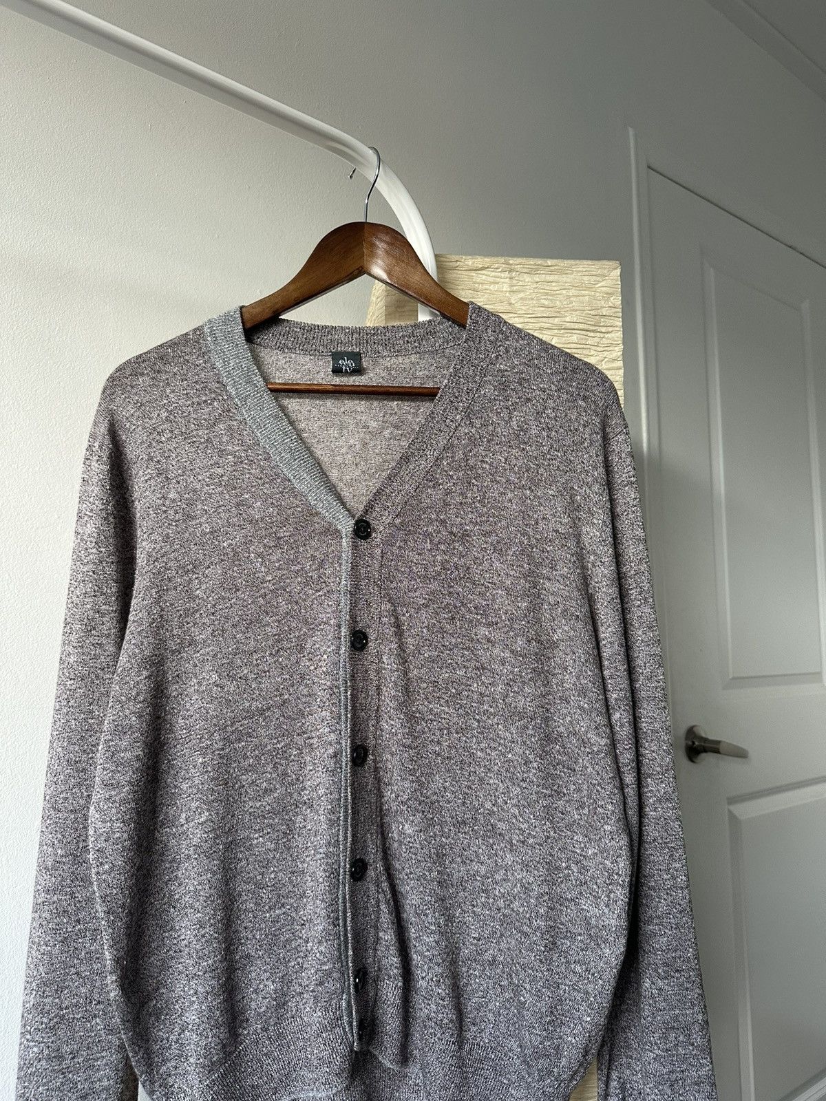 Eleventy ELEVENTY Linen/ Cotton Knit Cardigan Sweater Size L Size US L / EU 52-54 / 3 - 4 Thumbnail