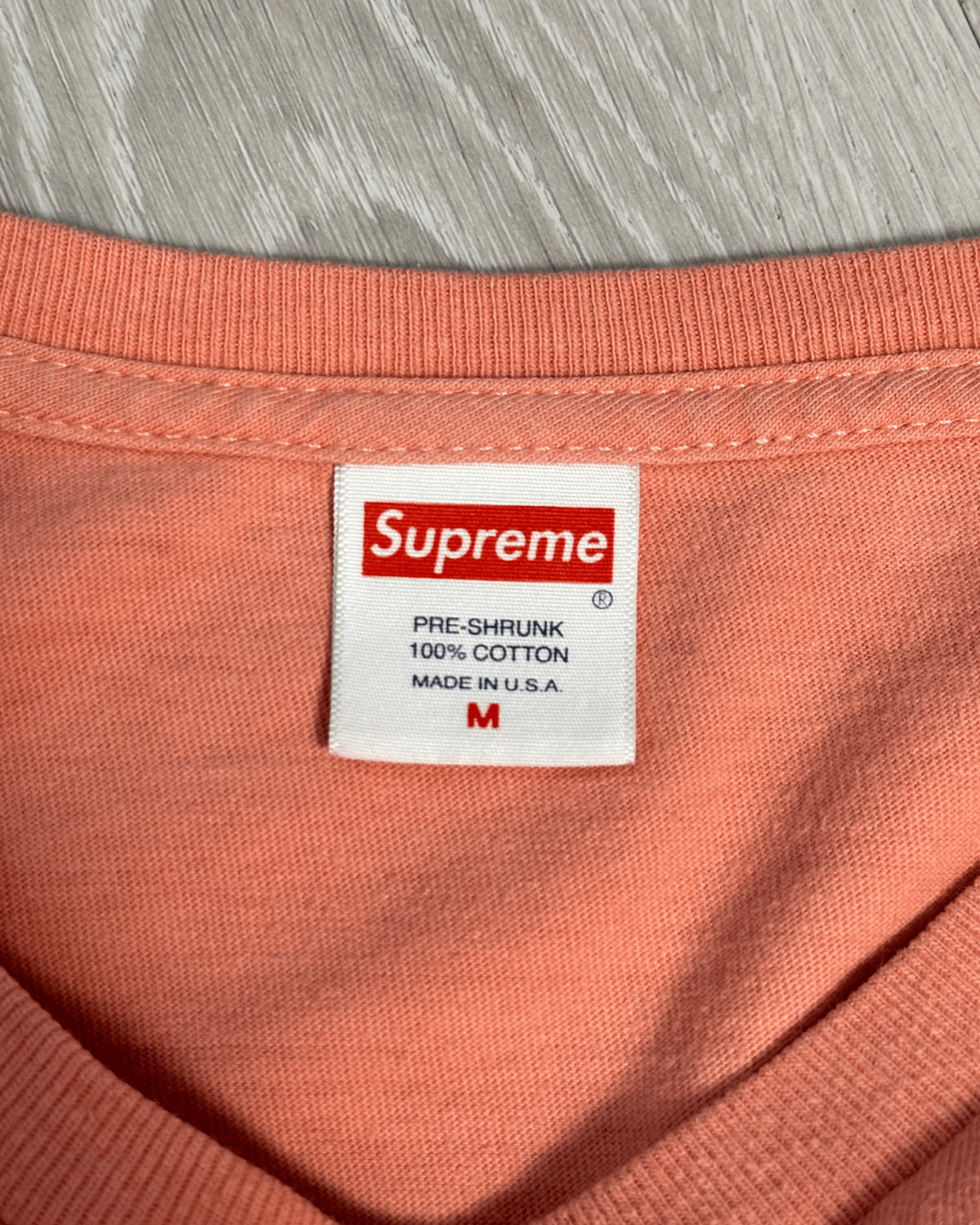 Supreme Supreme FW18 Bottle Cap Terra Cotta T-Shirt - Size Medium Size US M / EU 48-50 / 2 - 5 Thumbnail