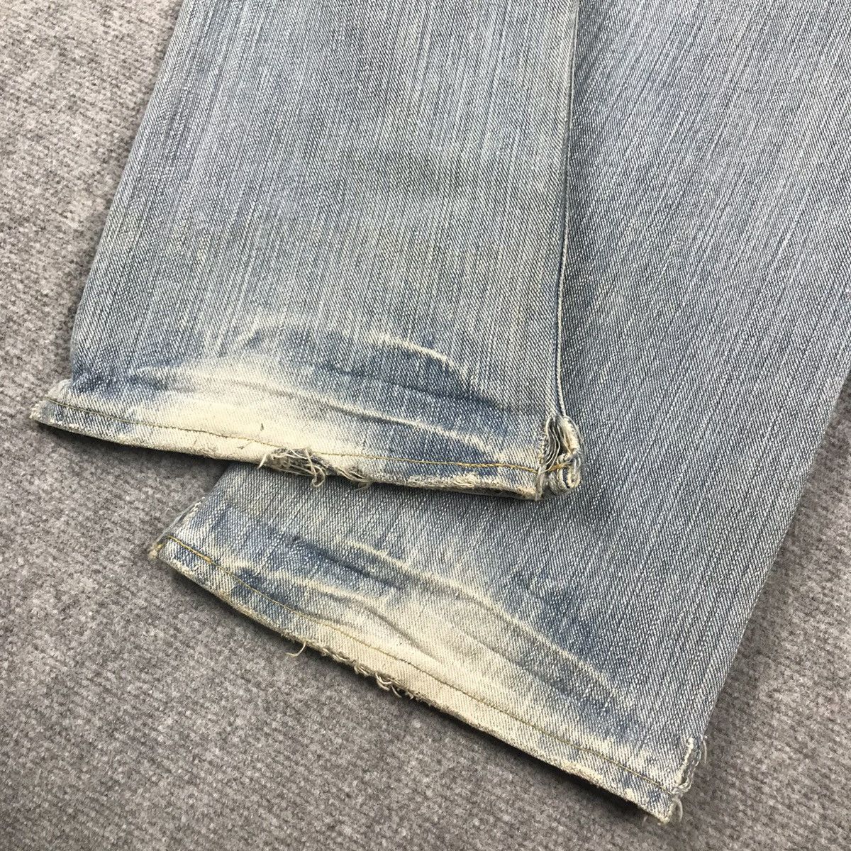 Japanese Brand × Lee FLARE JEANS⚡️LEE LIGHT WASH BLUE FADED DENIM PANTS Size US 30 / EU 46 - 13 Thumbnail