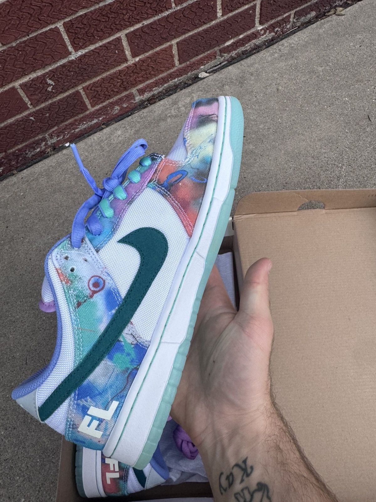 Nike Dunk low “ futura “ Size US 10 / EU 43 - 4 Thumbnail