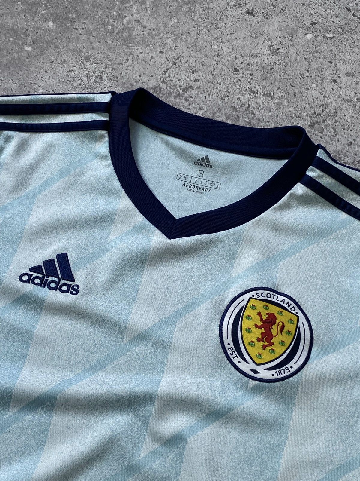 Adidas Scotland 2020 - 2022 Away Shirt Jersey Football Soccer Size US S / EU 44-46 / 1 - 2 Thumbnail