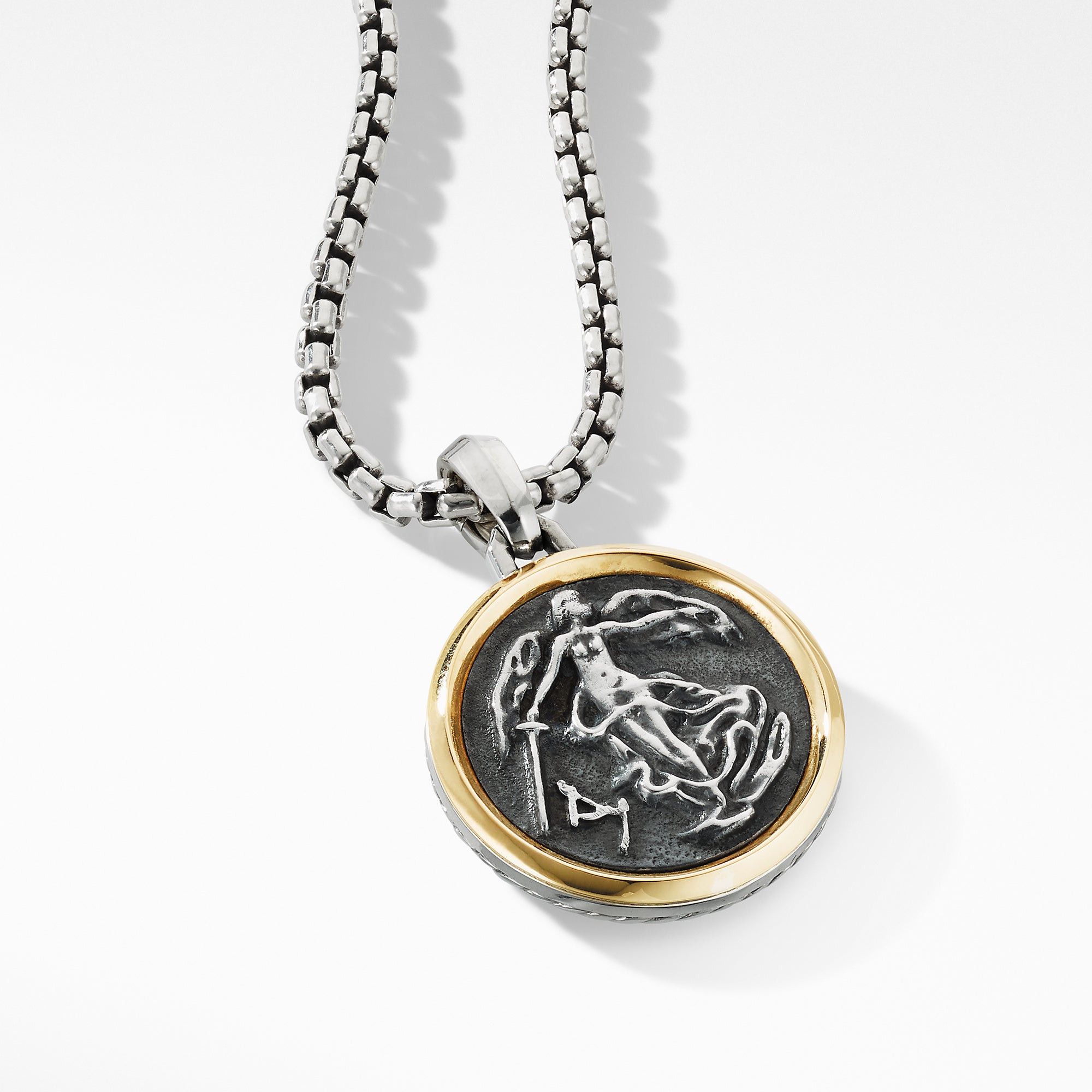 David Yurman o1w1db10525 D14775 Pendant in Silver with 18K Yellow Gold Size ONE SIZE - 3 Thumbnail