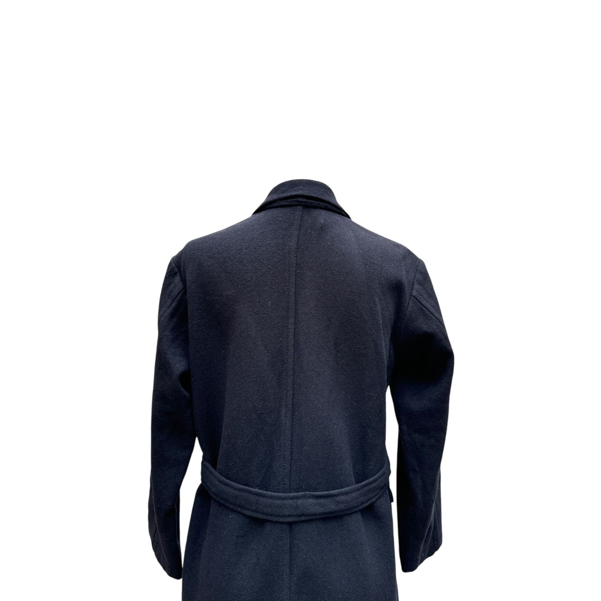 Comme des Garcons Vintage Navy Wool Coat Size M / US 6-8 / IT 42-44 - 5 Thumbnail