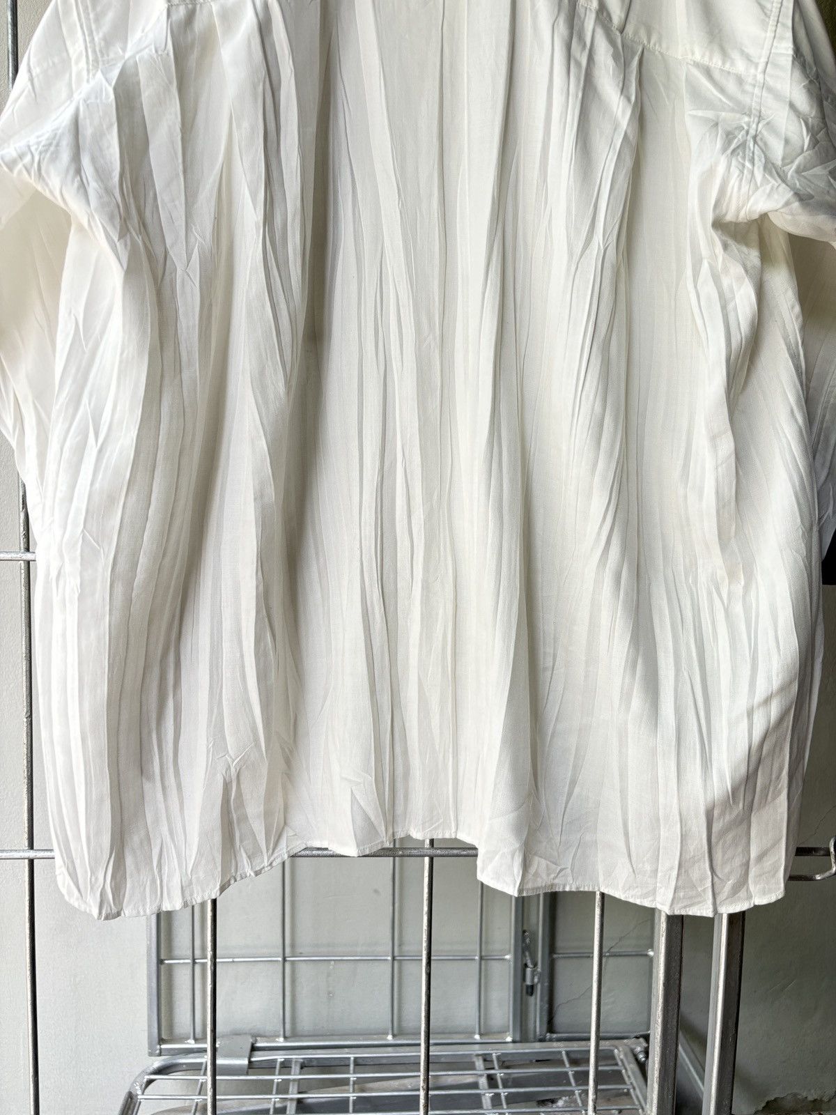 Issey Miyake Issey Miyake pleated white shirt Size M / US 6-8 / IT 42-44 - 17 Thumbnail