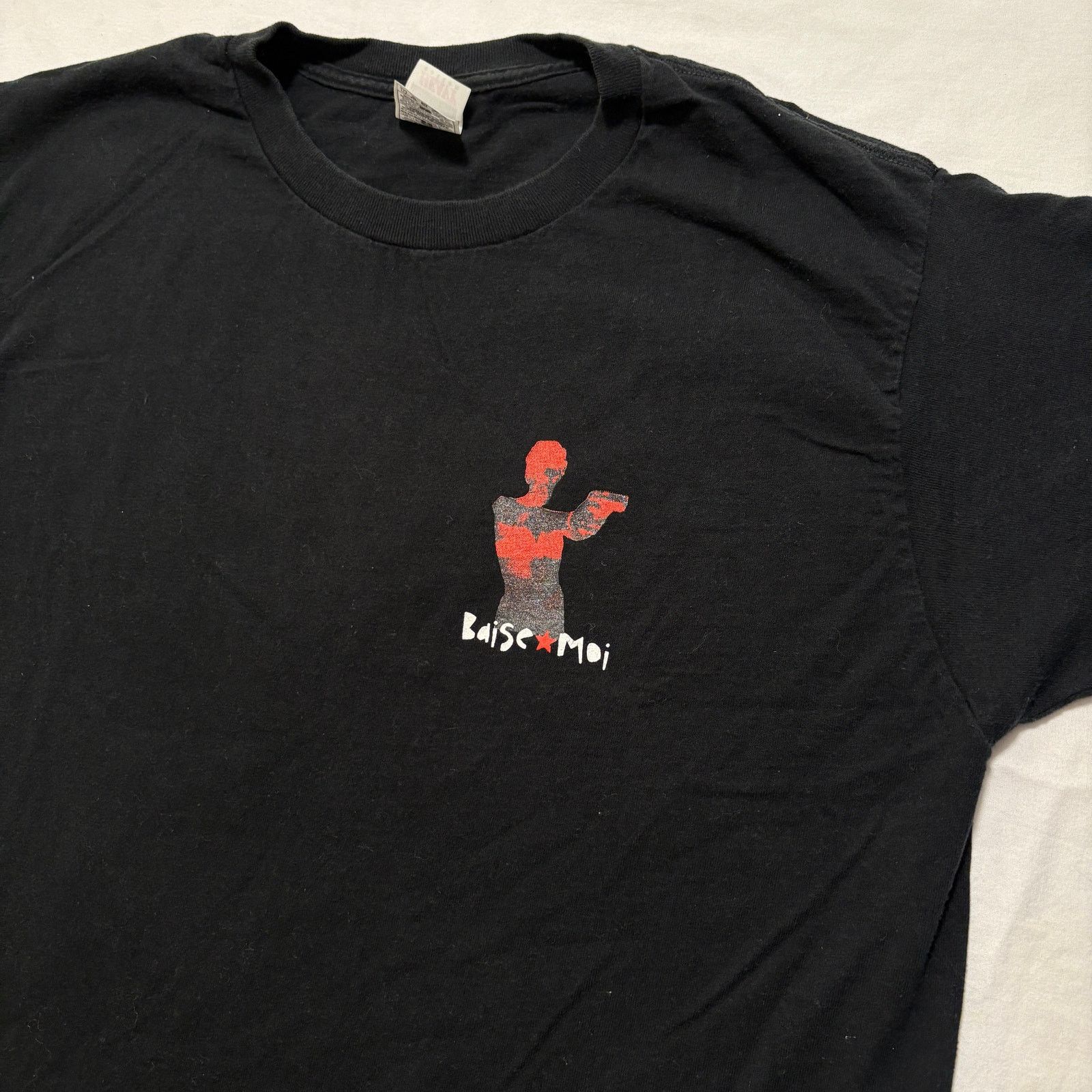 Fruit Of The Loom 2001 Base Moi Movie Promo Short Sleeve T-Shirt Black L Size US L / EU 52-54 / 3 - 2 Thumbnail