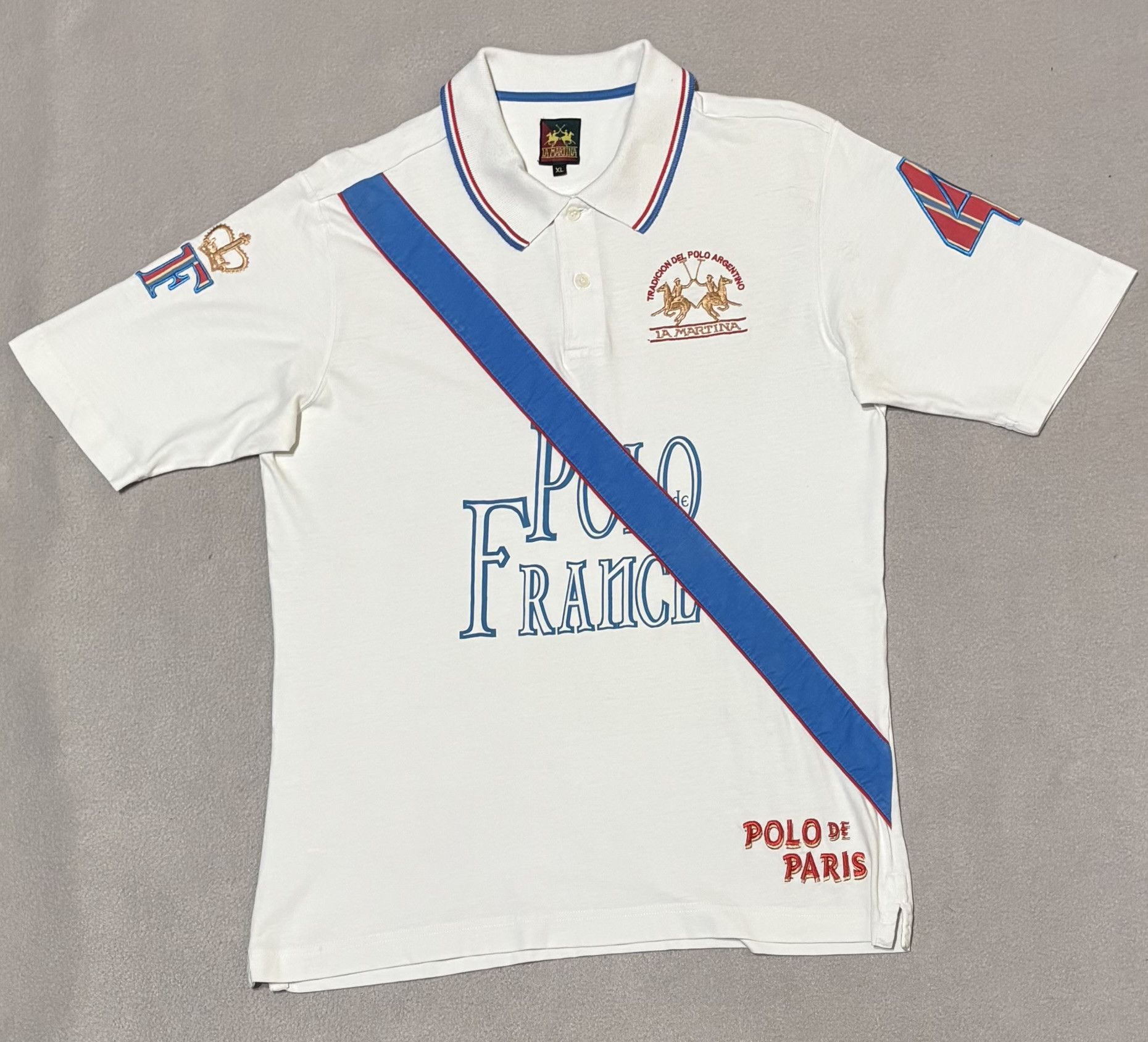 La Martina LA Martina France Polo Team 4 Polo size XL Size US XL / EU 56 / 4 - 5 Thumbnail