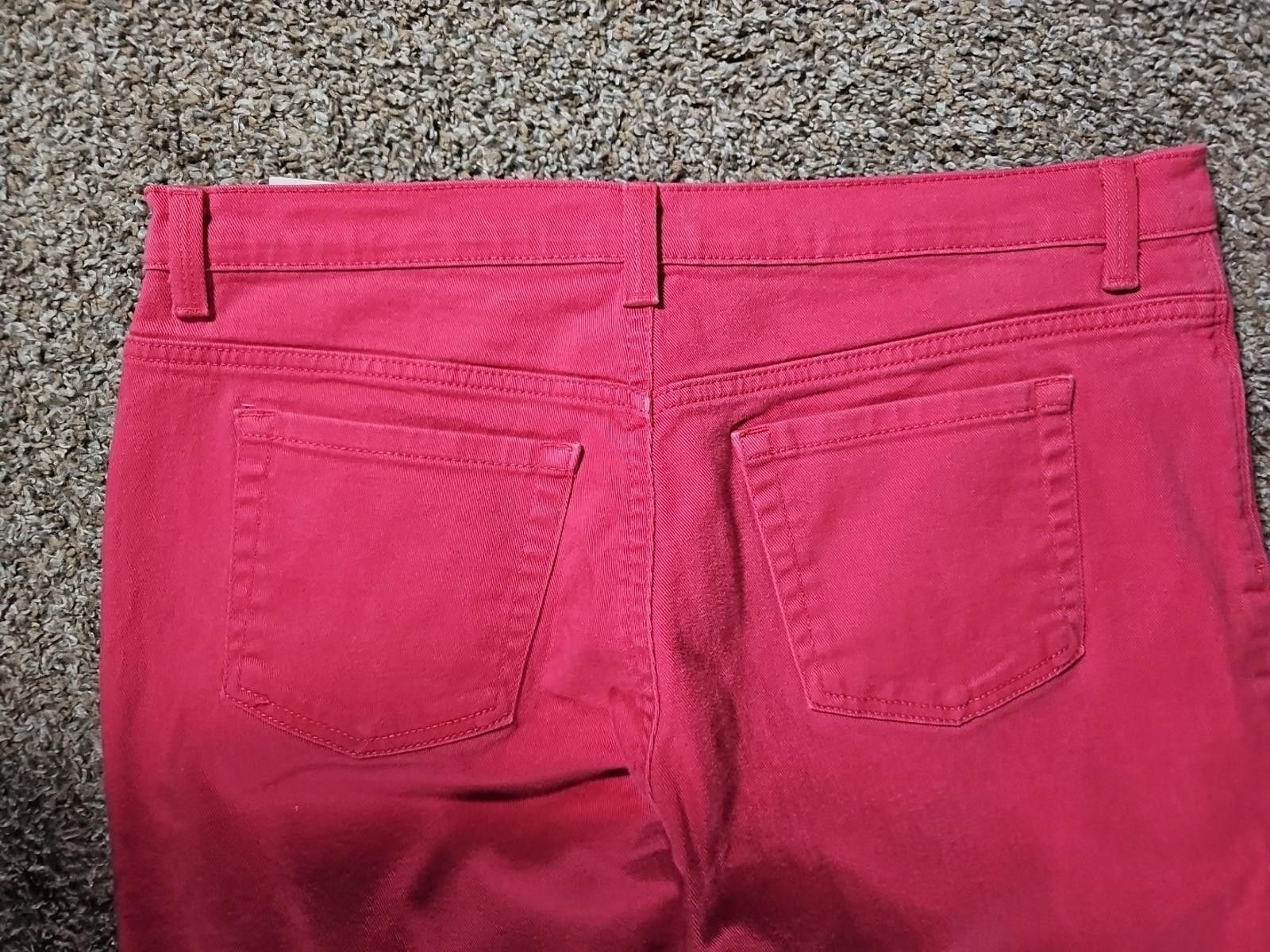 Other Gloria Vanderbilt Amanda HOT Pink Stretch Jeans 14 IronMark? Size 36" / US 14 / IT 50 - 7 Thumbnail