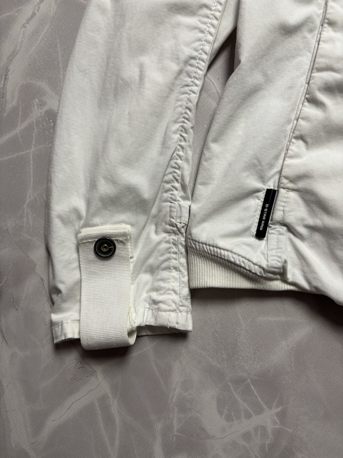 G-Star G-Star RAW Y2K 2000s Utility Military Jacket White Womens M Size M / US 6-8 / IT 42-44 - 6 Thumbnail