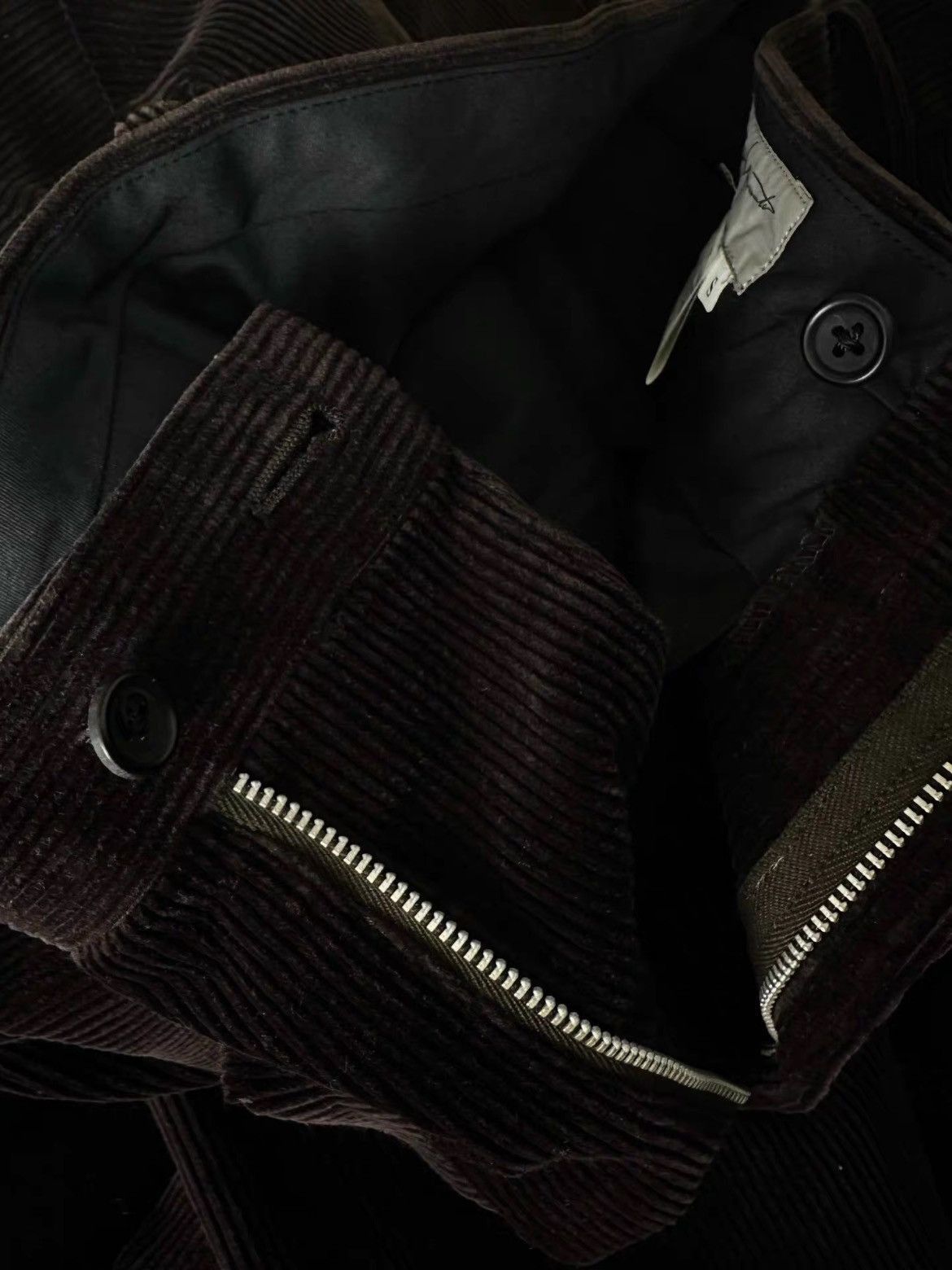 Yohji Yamamoto Yohji Yamamoto 96AW Runway Corduroy Trousers-2505 Size US 30 / EU 46 - 3 Thumbnail
