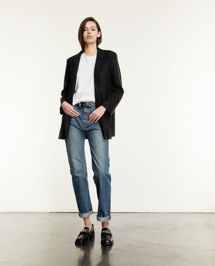 The Kooples The Kooples Paris Wool Long Blazer Double Breasted Blazer Size XS / US 0-2 / IT 36-38 - 6 Thumbnail