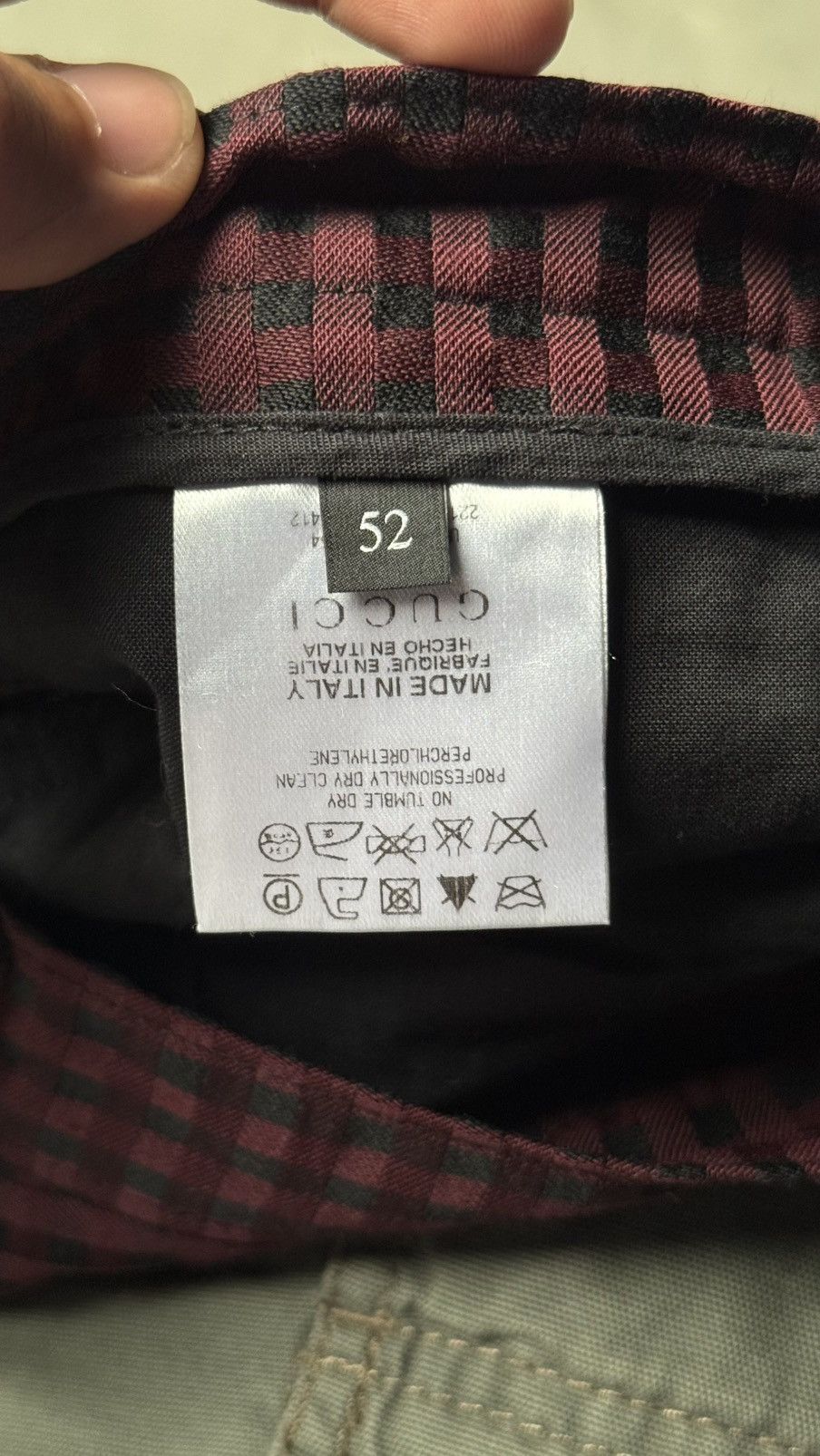 Gucci Gucci Tom ford checkered Pants Size US 37 - 7 Thumbnail