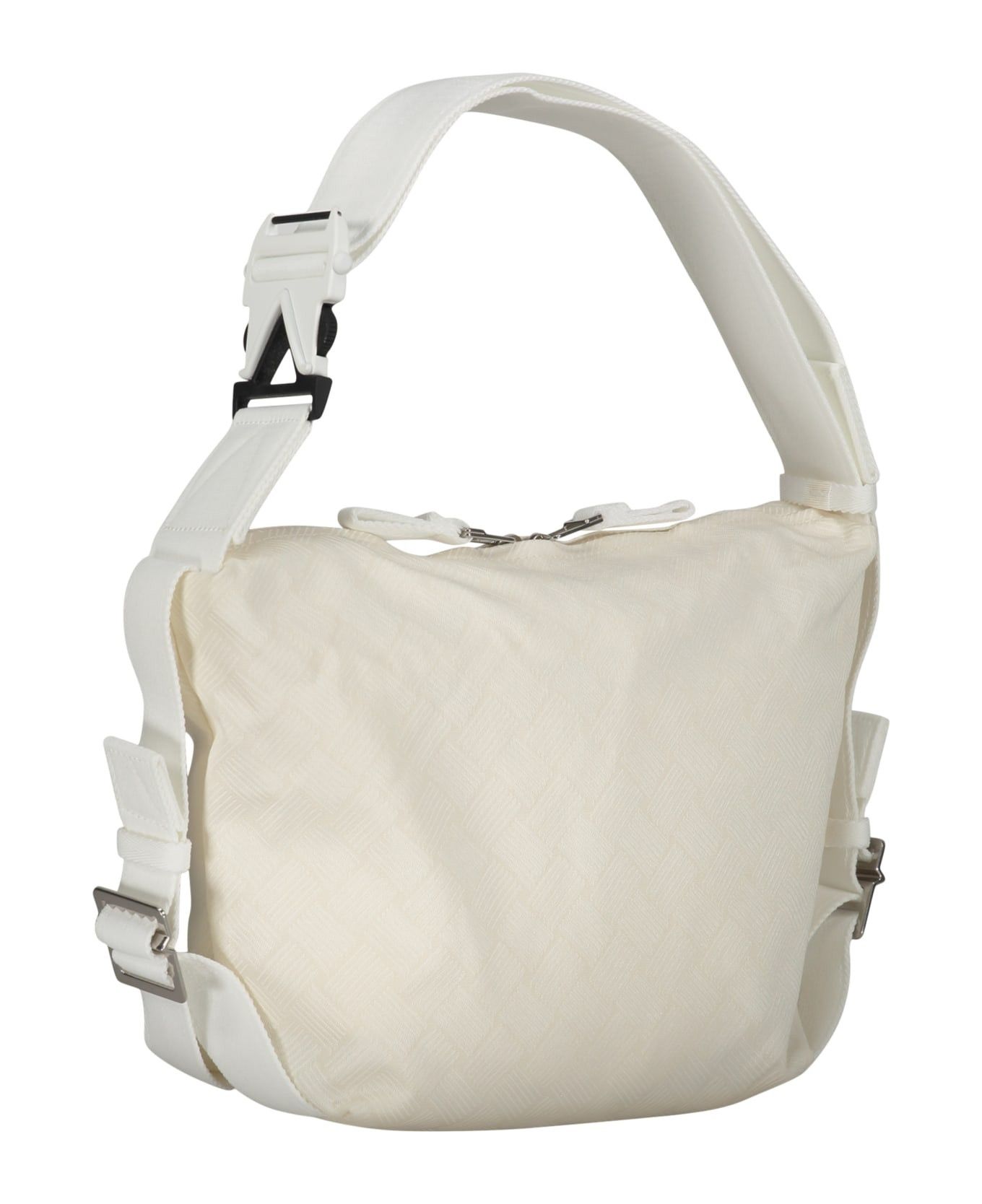 Bottega Veneta o1n1vont0125 Size: OS / Nylon Messenger Bag in White Size ONE SIZE - 2 Thumbnail