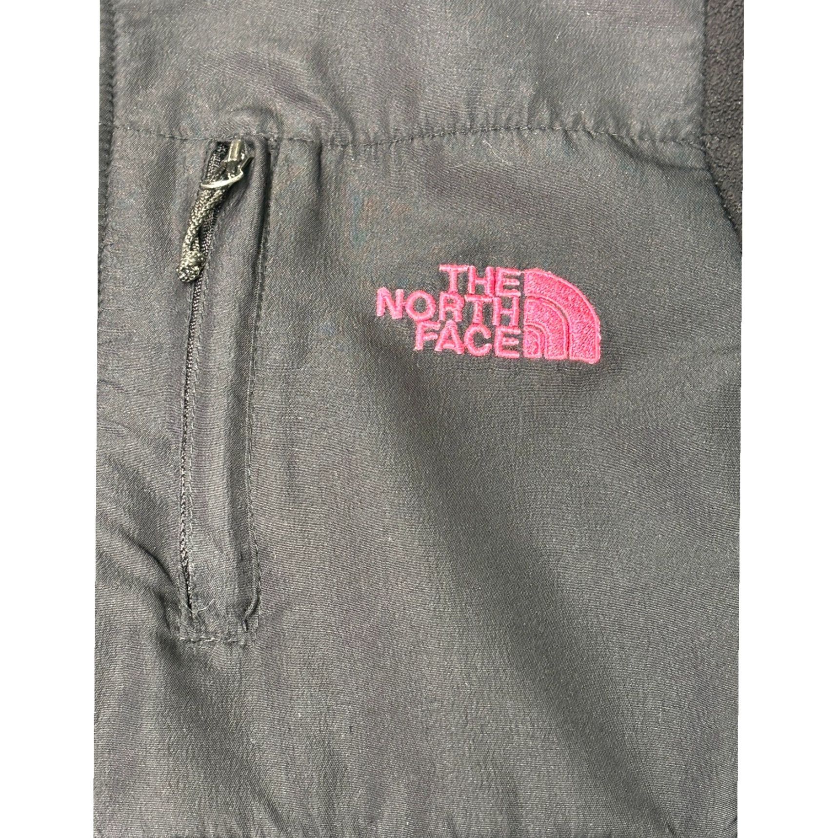 The North Face The North Face Women Fleece Jacket Black Pink Logo Size M Full Zip Pockets Outdoor Casual Activewear Knit Camp­sire Oso Size M / US 6-8 / IT 42-44 - 2 Thumbnail
