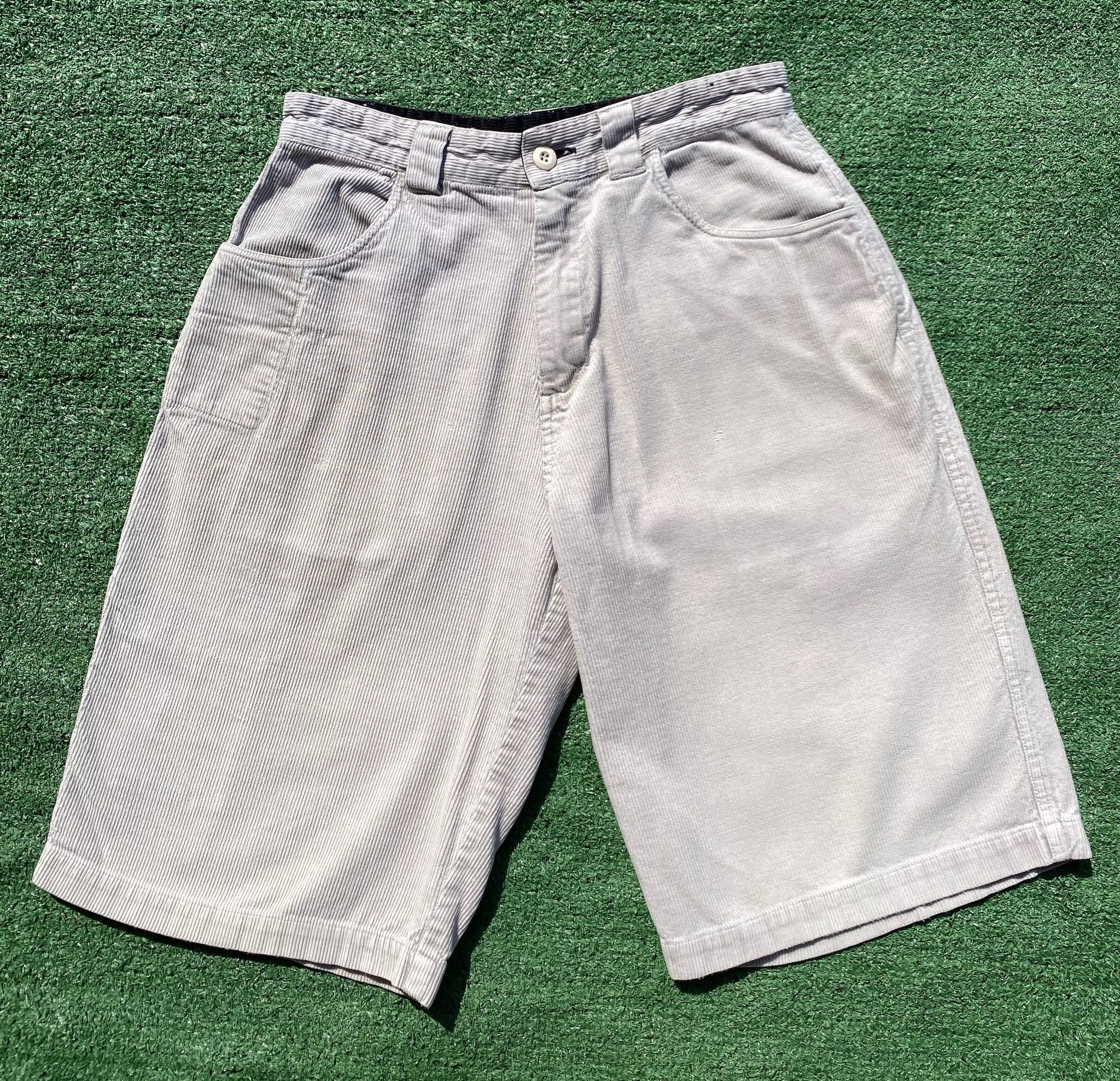 Burnside Y2K Burnside Corduroy Pocket Beige Shorts Men’s Size 29 Size US 29 - 1 Thumbnail