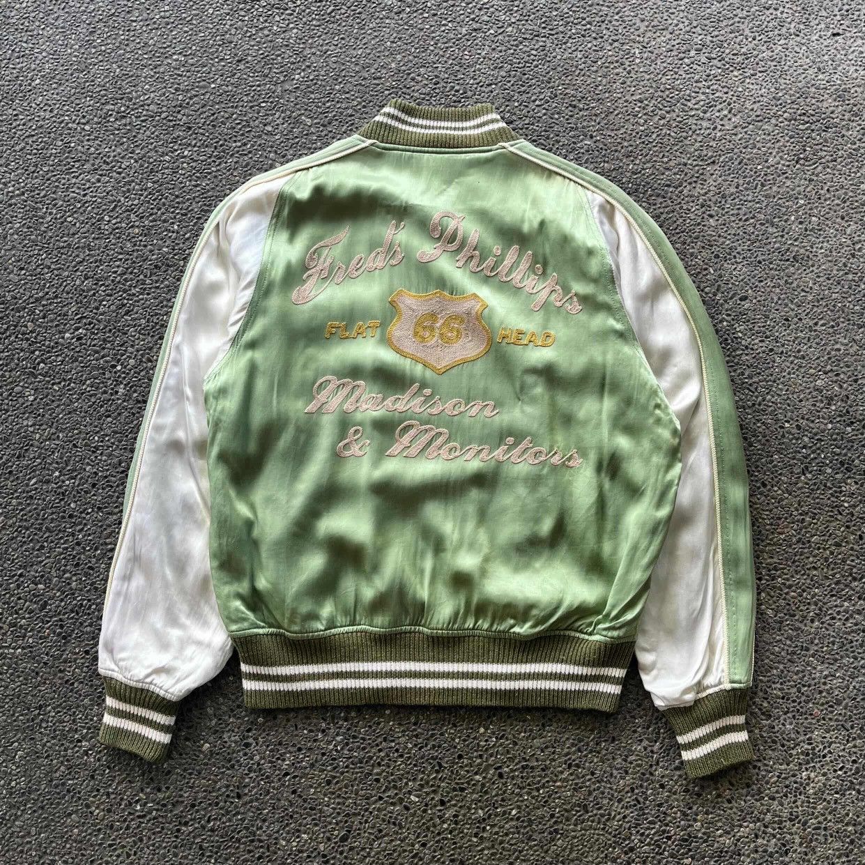 The Flat Head The Flat Head Co. Freds Phillips Chainstitch Souvenir Jacket Size US M / EU 48-50 / 2 - 1 Thumbnail