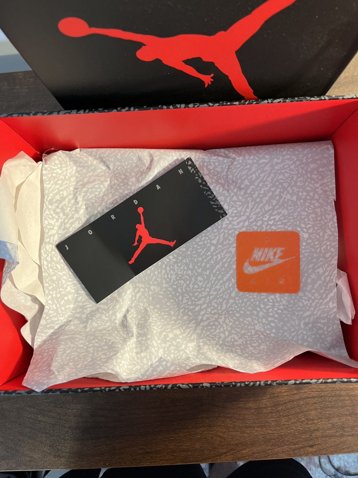 Jordan Brand × Nike Jordan 3 Black Cement 2024 Size US 8.5 / EU 41-42 - 9 Thumbnail