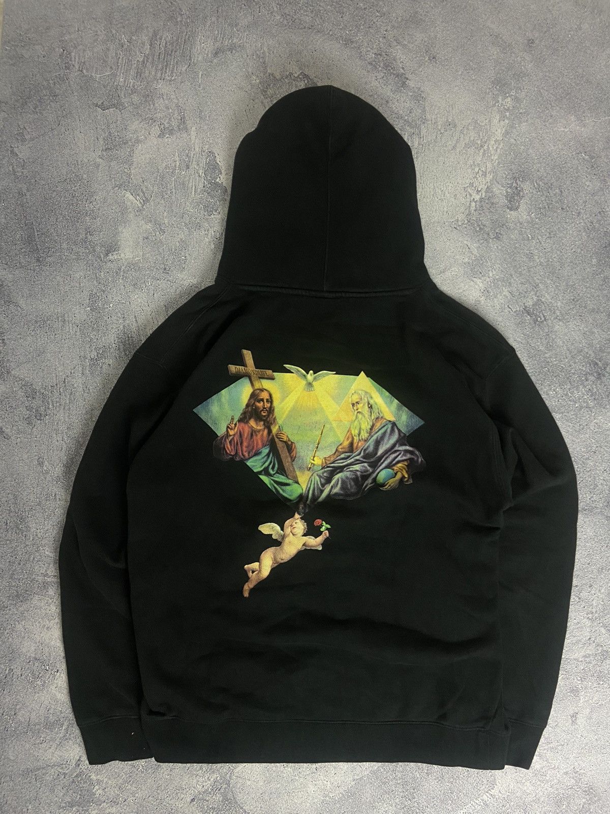 Diamond supply hot sale trinity hoodie