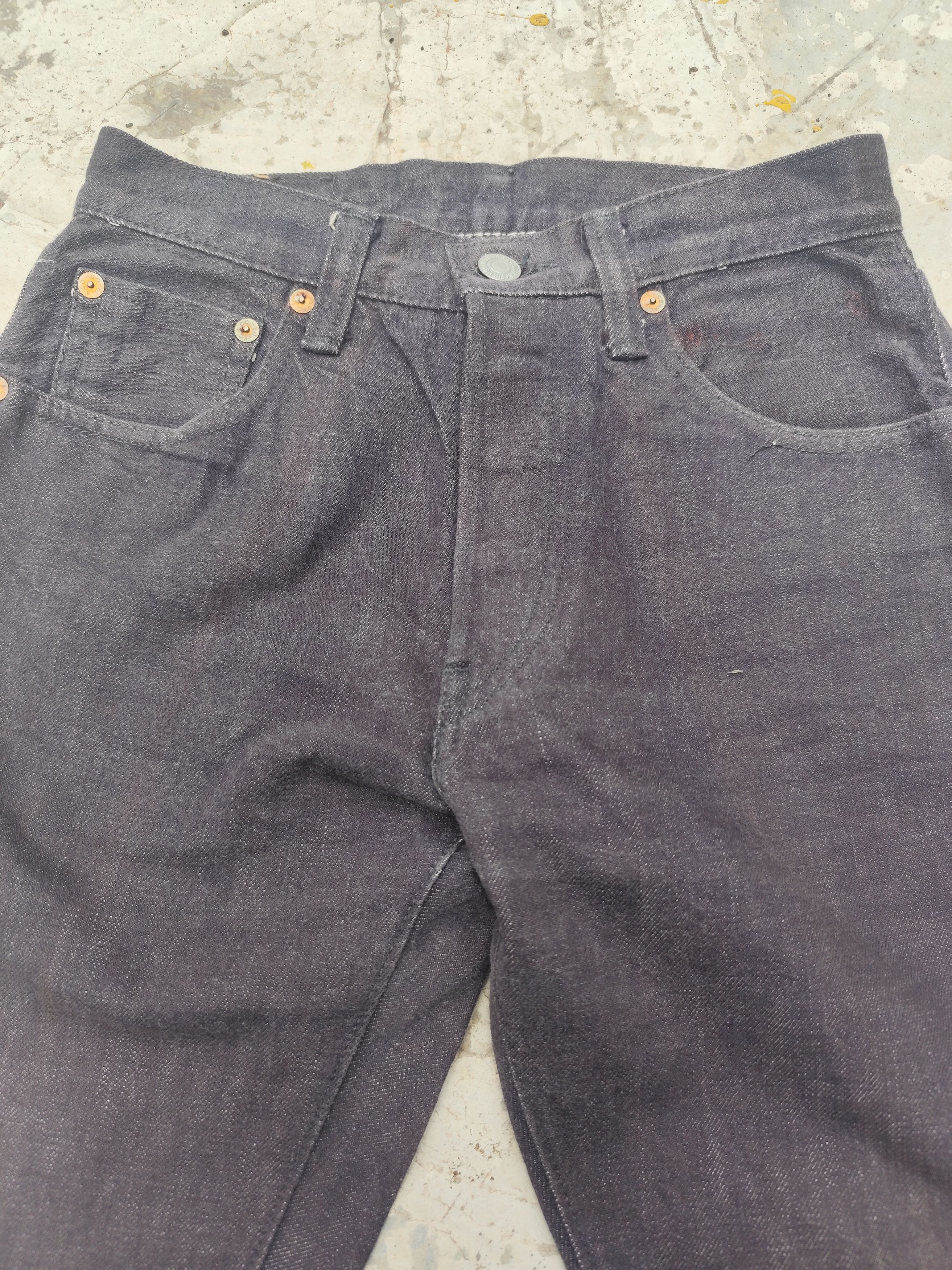 Full Count & Co. 🇯🇵FULL COUNT & CO SELVEDGE JEANS LOT 0104 W 27 L 33 Size US 27 - 2 Thumbnail