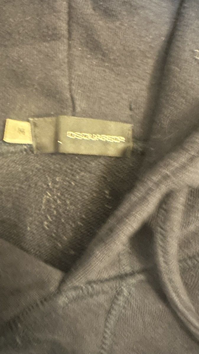 Dsquared2 DSQUARED Y2K BOXY NAVY RARE HOODIE Size US M / EU 48-50 / 2 - 3 Thumbnail