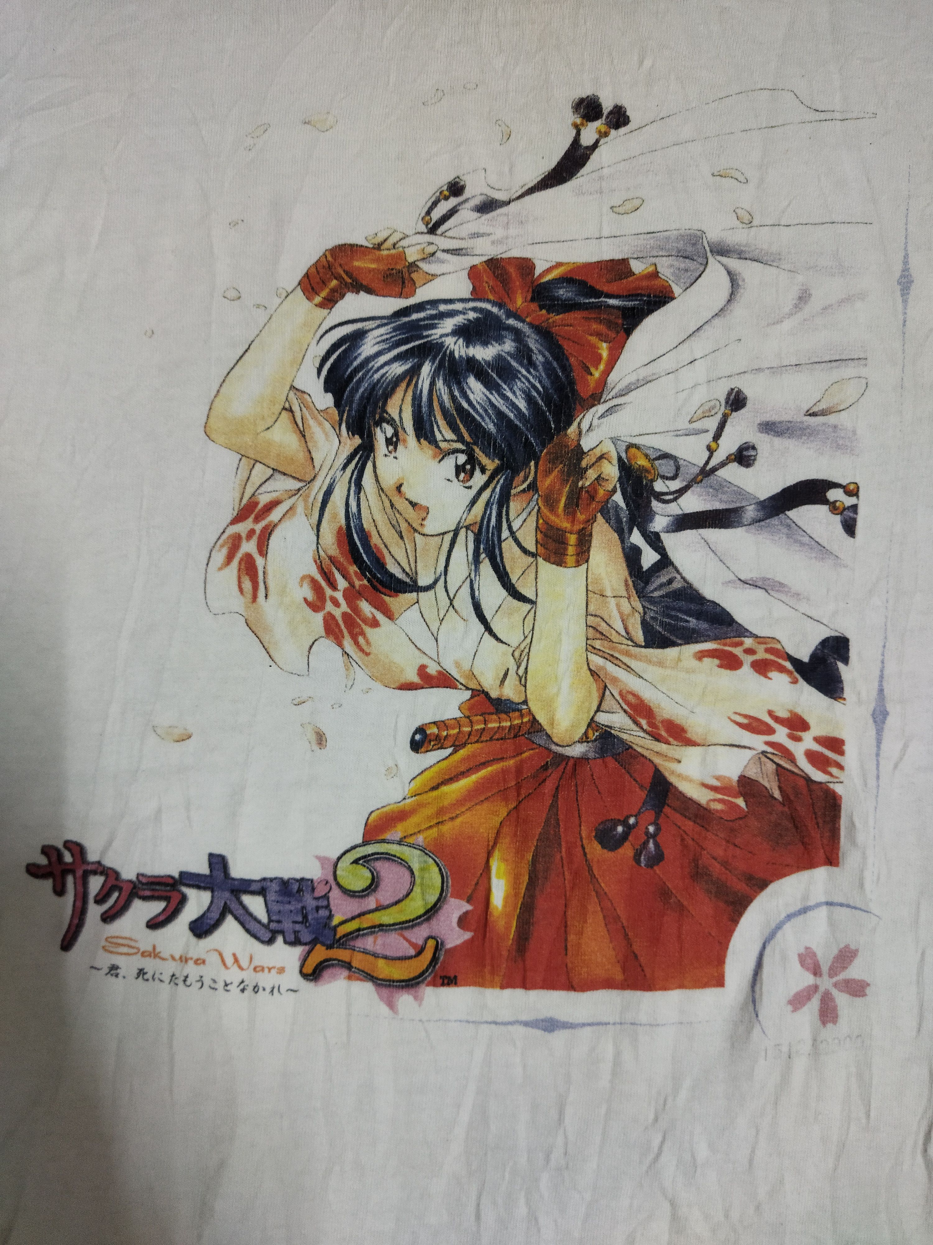 Anime Vintage 1998 Sakura Wars Anime Tee Size US L / EU 52-54 / 3 - 3 Thumbnail