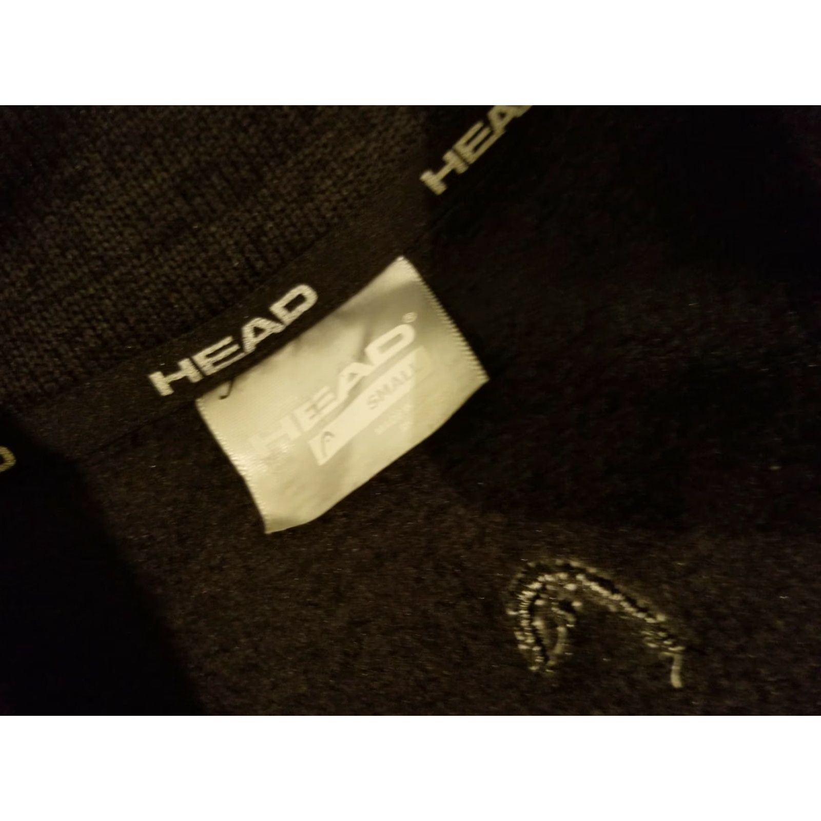 Vintage HEAD Jacket Womens Small Black Athletic Tennis Activewear Size S / US 4 / IT 40 - 4 Thumbnail