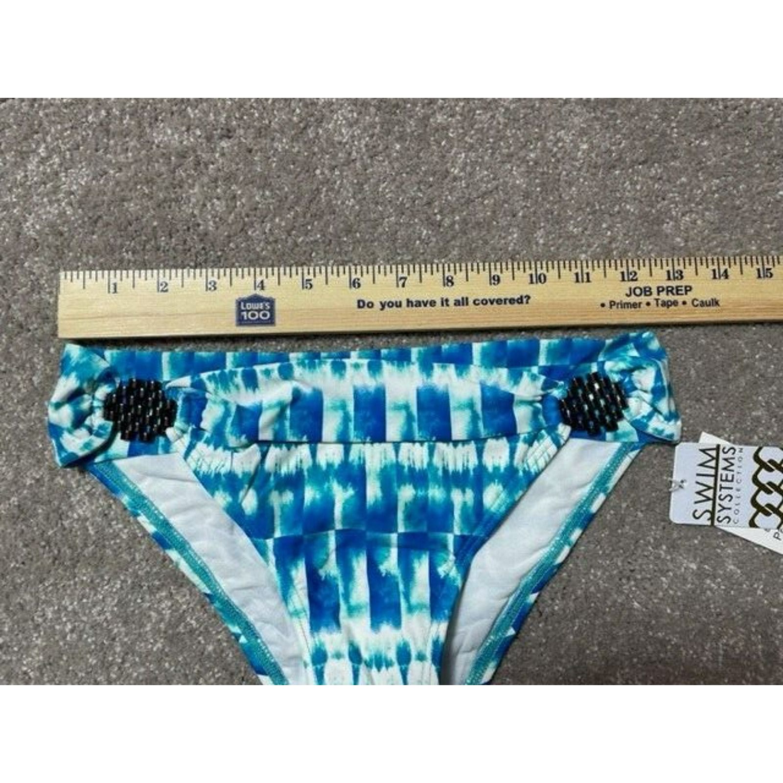 Other Swim Systems Bikini Bottom Women S Banded Buckle Blue Size S / US 4 / IT 40 - 6 Thumbnail