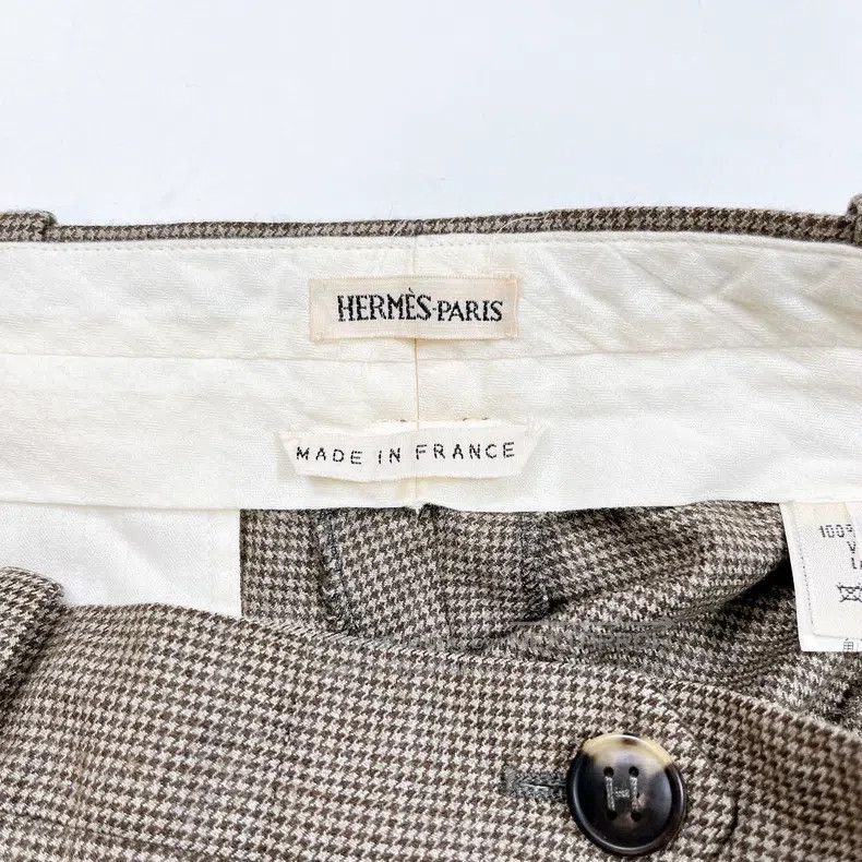 Hermes Hermes Woolen long pants Size 25" / US 0 / IT 36 - 5 Thumbnail