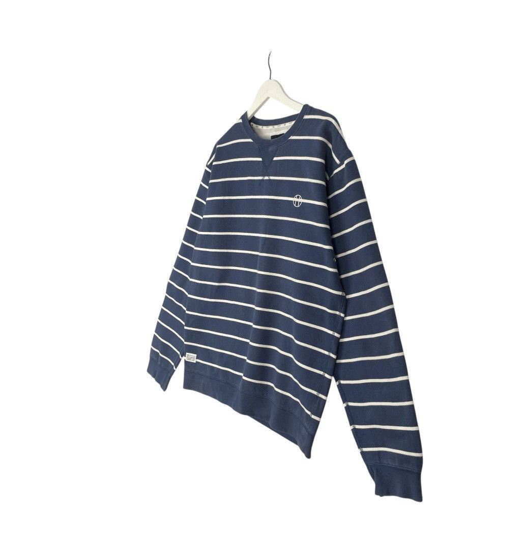 Designer × Vintage vintage Hoodie/sweater Huf x sun surf x surf style - blue Size US L / EU 52-54 / 3 - 2 Thumbnail
