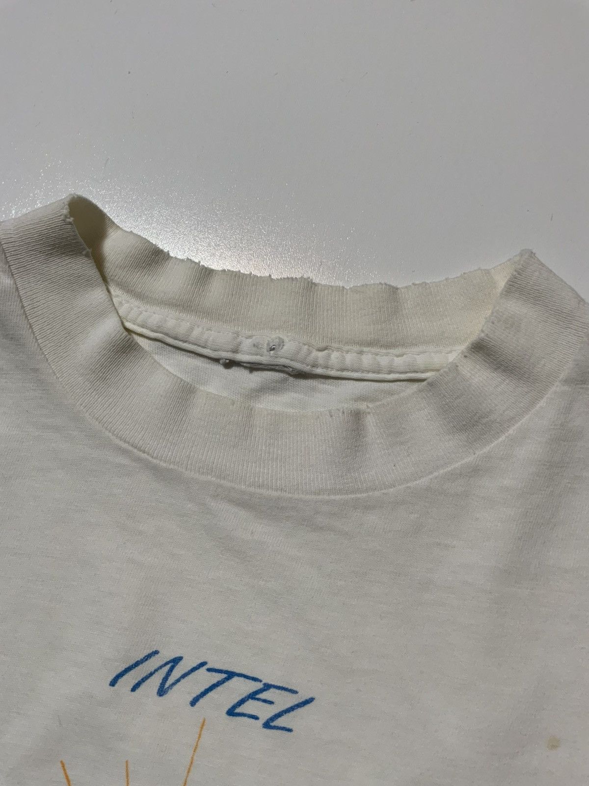 Vintage Vintage Intel 1992 Pacesetter Single Stitch Star T-Shirt Size US M / EU 48-50 / 2 - 8 Thumbnail