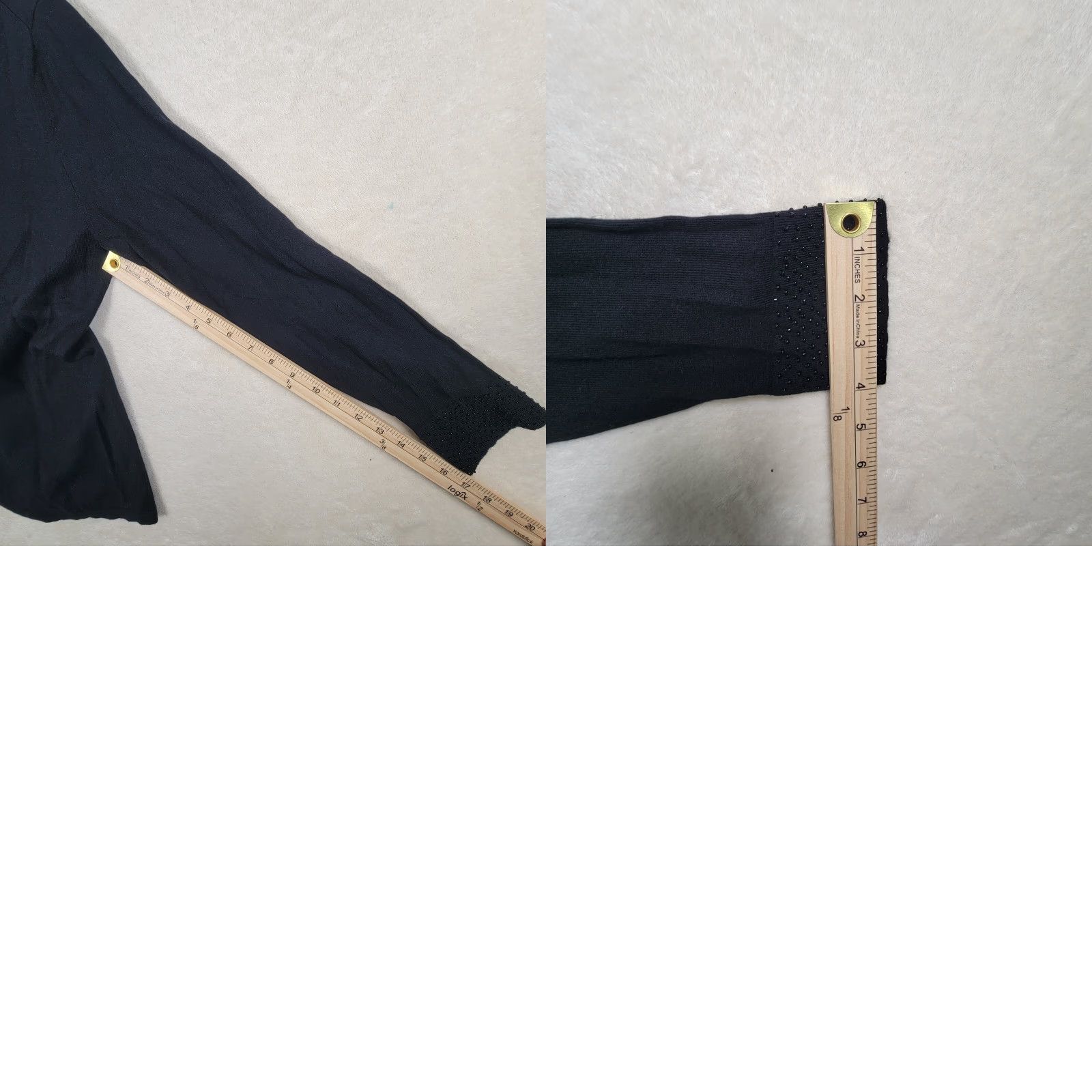 Charter Club Vintage? No — CHARTER CLUB Sweater Womens XL Pullover Black Luxury V Neck Size XL / US 12-14 / IT 48-50 - 9 Thumbnail