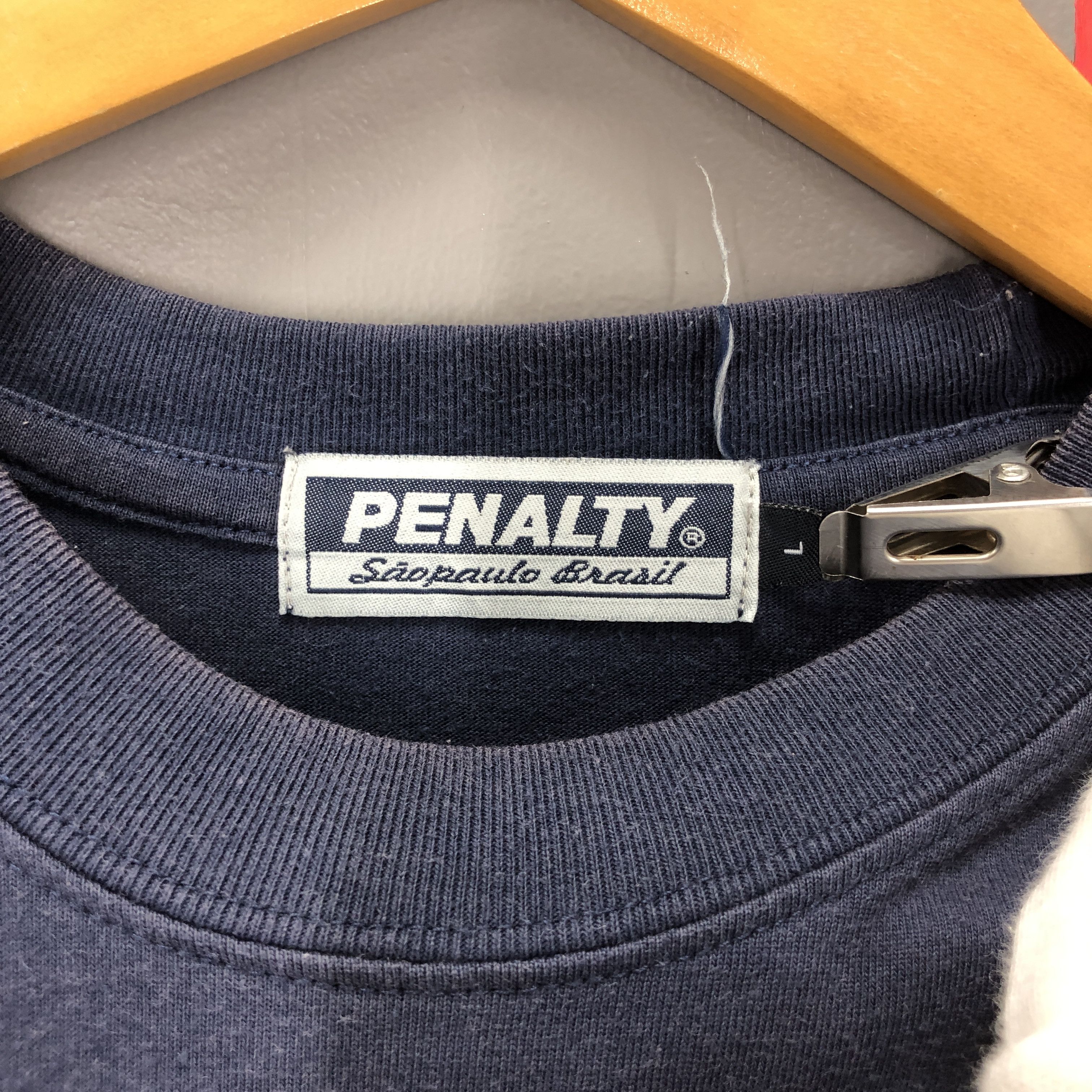 Penalty PENALTY SAO PAULO BRASIL Crew Neck T Shirt #1580/01 Size US L / EU 52-54 / 3 - 11 Thumbnail