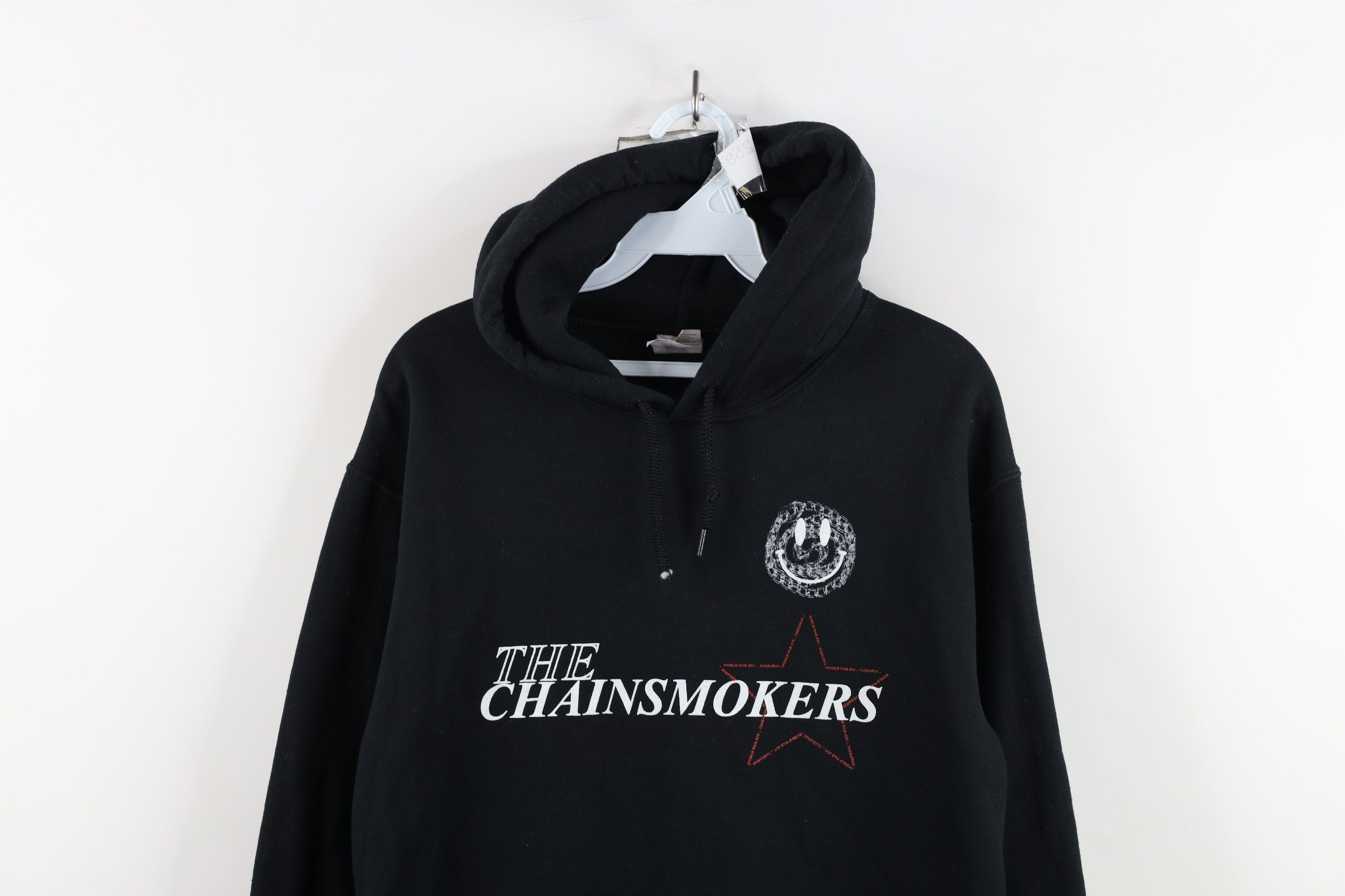 Vintage Vintage Y2K War Joy Tour Chainsmokers Band Hoodie Sweatshirt Size S / US 4 / IT 40 - 2 Thumbnail