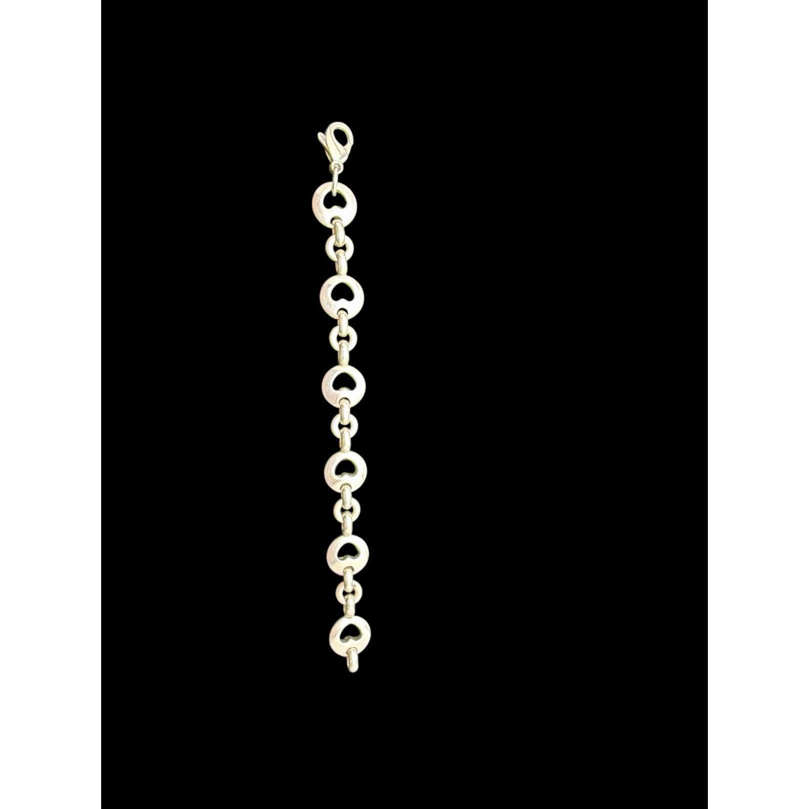 Tiffany & Co. Tiffany & Co. 925 Sterling Silver w/open heart link bracelet Size ONE SIZE - 3 Thumbnail