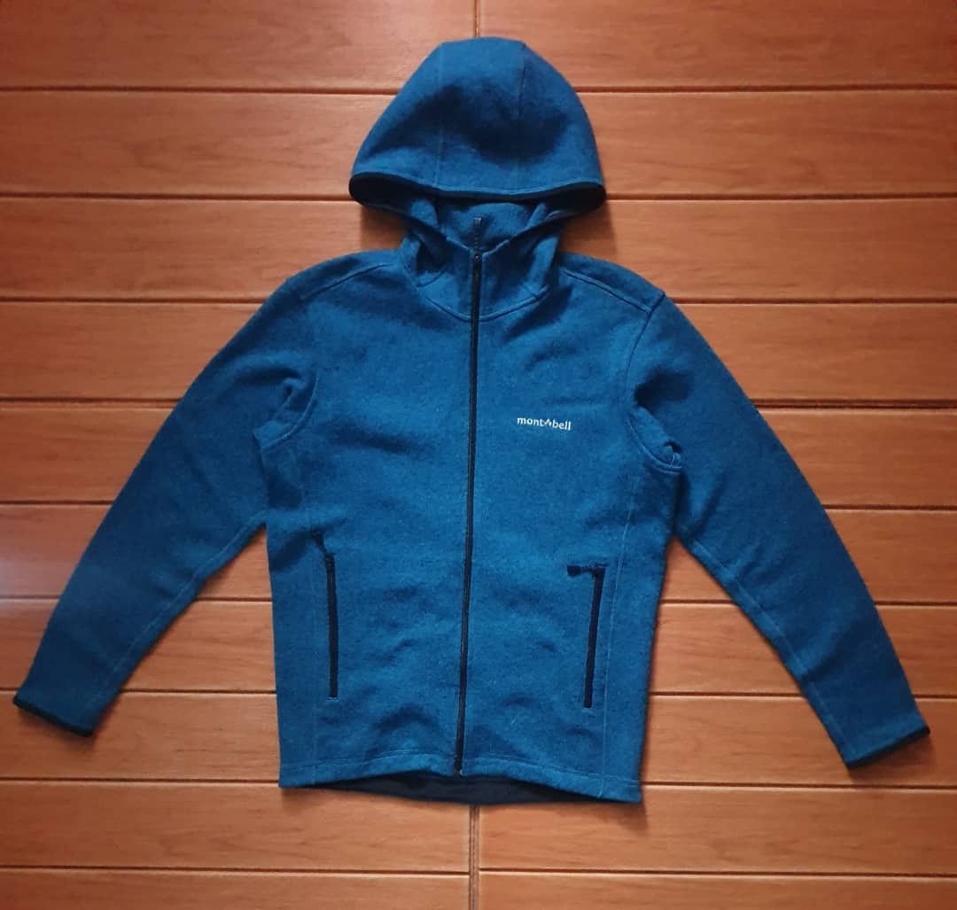 Montbell Montbell hiking teal blue hoodie Sweater Size M / US 6-8 / IT 42-44 - 1 Thumbnail