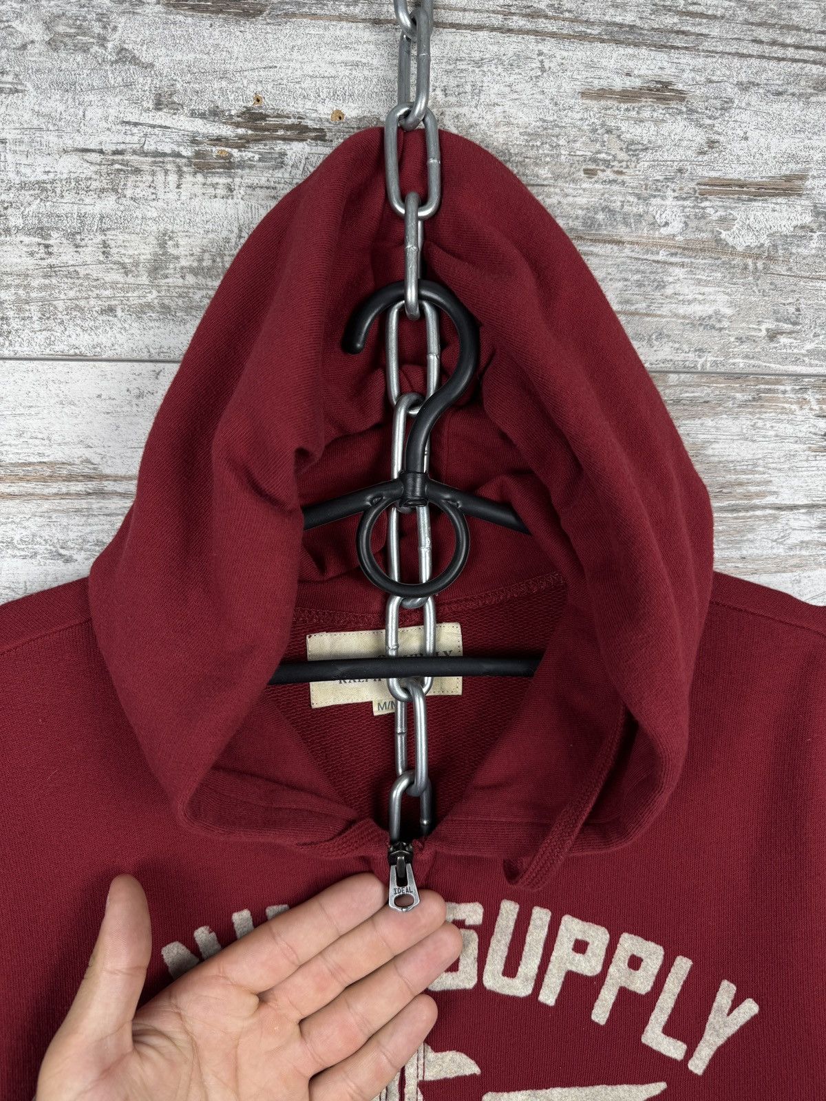 Denim & Supply Ralph Lauren Mens Vintage Denim & Supply Polo Ralph Lauren zip hoodie Size US M / EU 48-50 / 2 - 6 Thumbnail