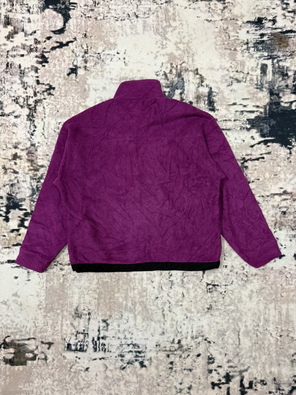 Japanese Brand × Mizuno × Vintage Vintage Berg by Mizuno Cropped Fleece Sweater Jacket Size US M / EU 48-50 / 2 - 9 Thumbnail