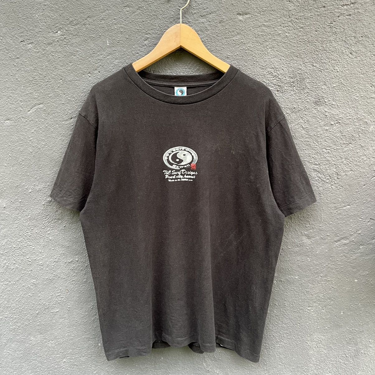 Sun Surf Thrashed Faded Vintage T&C Surfing Brand Tee Size US L / EU 52-54 / 3 - 3 Thumbnail
