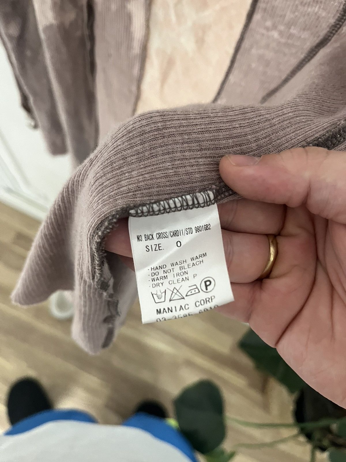 Le Grande Bleu (L.G.B.) Lgb Backcross Cardigan Size US S / EU 44-46 / 1 - 4 Thumbnail