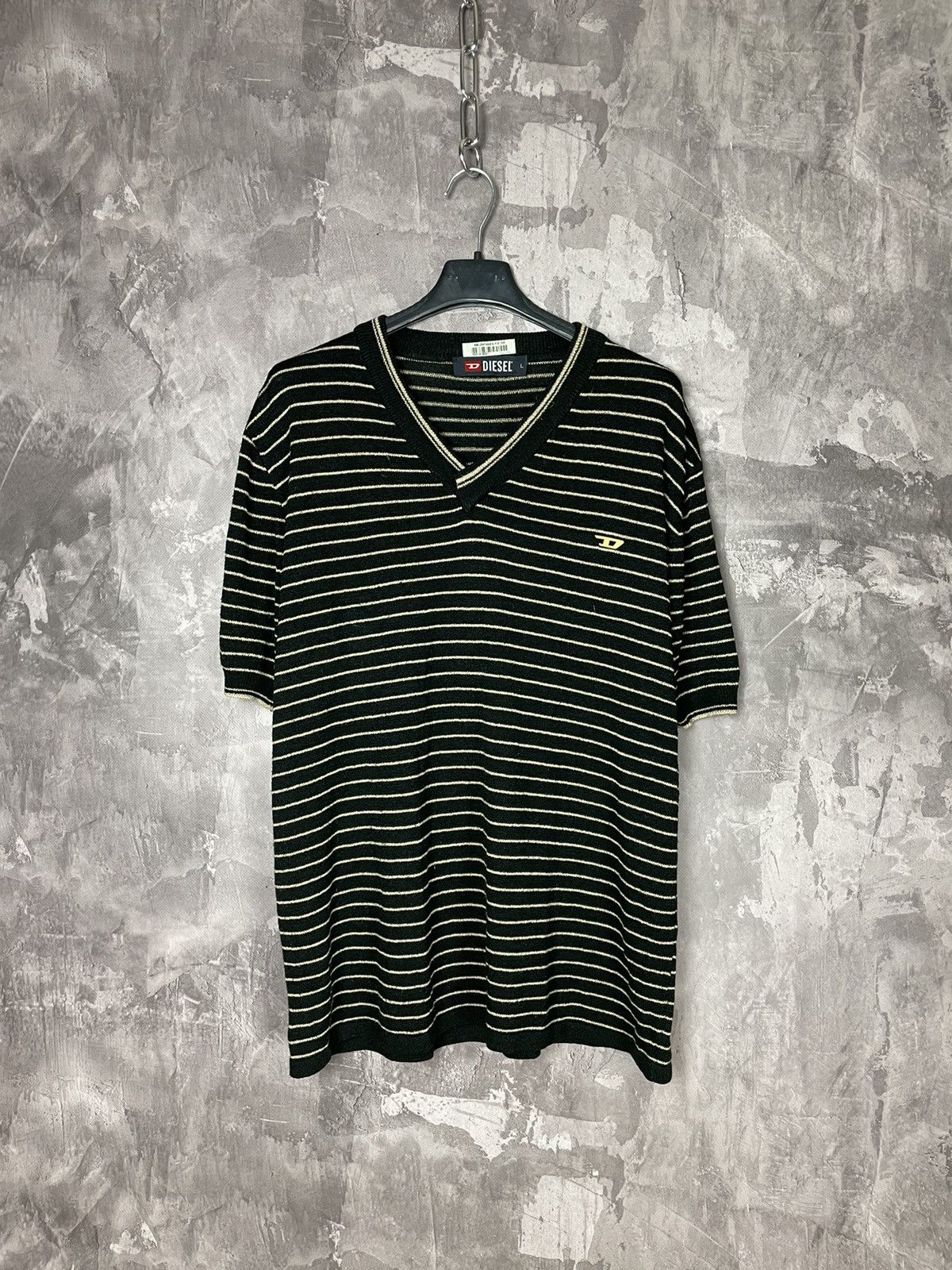 Designer × Diesel × Vintage 🔥RARE Vintage Diesel Logo T-Shirt,Tee🔥 Size US M / EU 48-50 / 2 - 1 Thumbnail