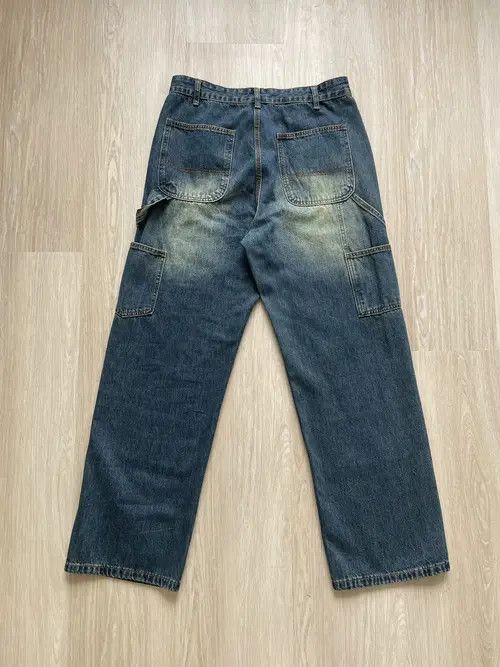 VIBE double knee faded carpenter hiphop jeans Size US 30 / EU 46 - 5 Thumbnail
