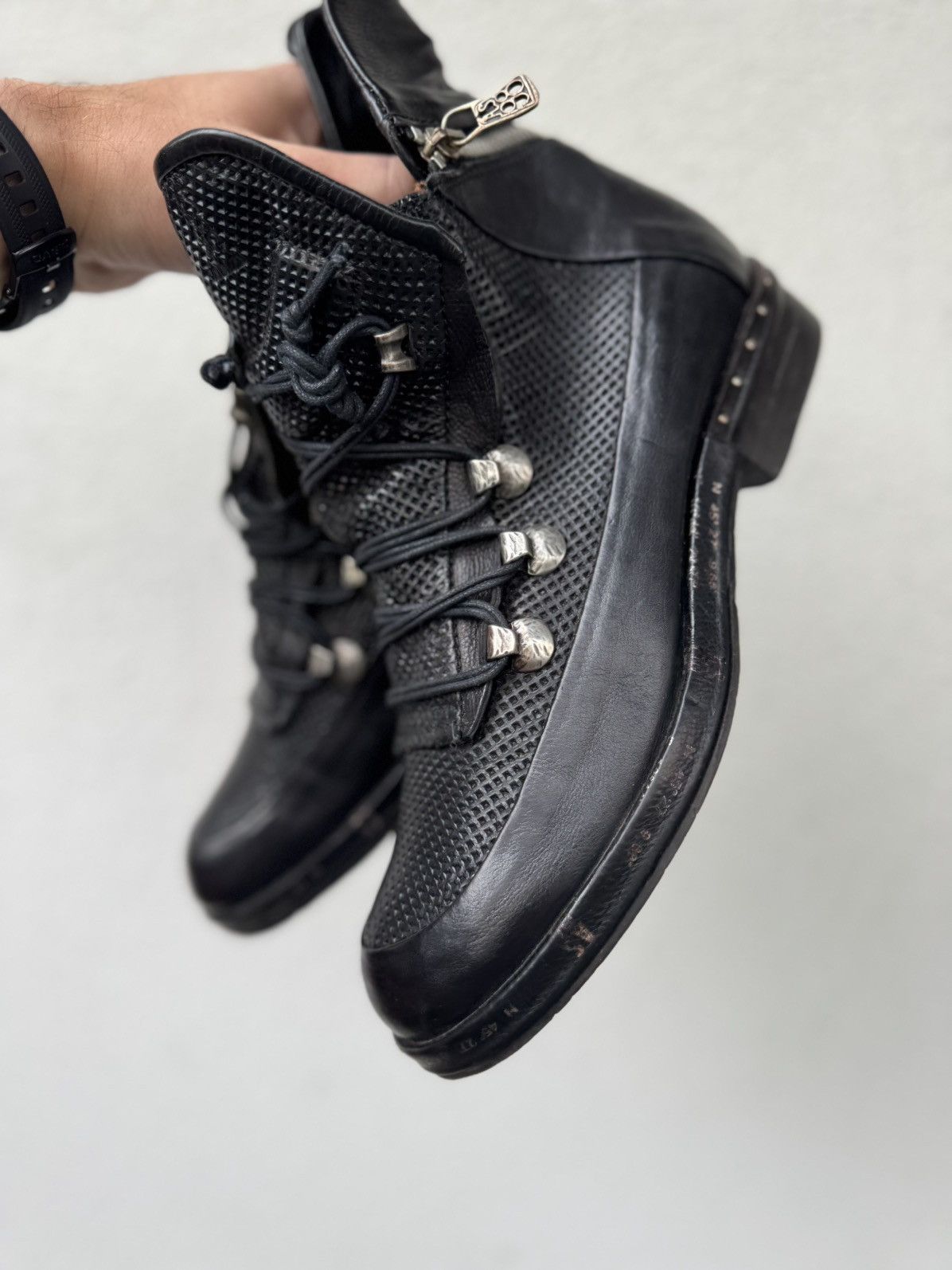 A.S.98 A.S.98 Avantgarde Punk y2k Leather boots Size 38 Size US 8 / IT 38 - 7 Thumbnail