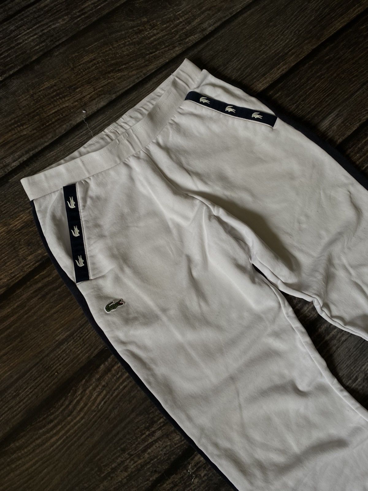 Lacoste × Vintage Lacoste premium sweatpants casual Size US 32 / EU 48 - 2 Thumbnail